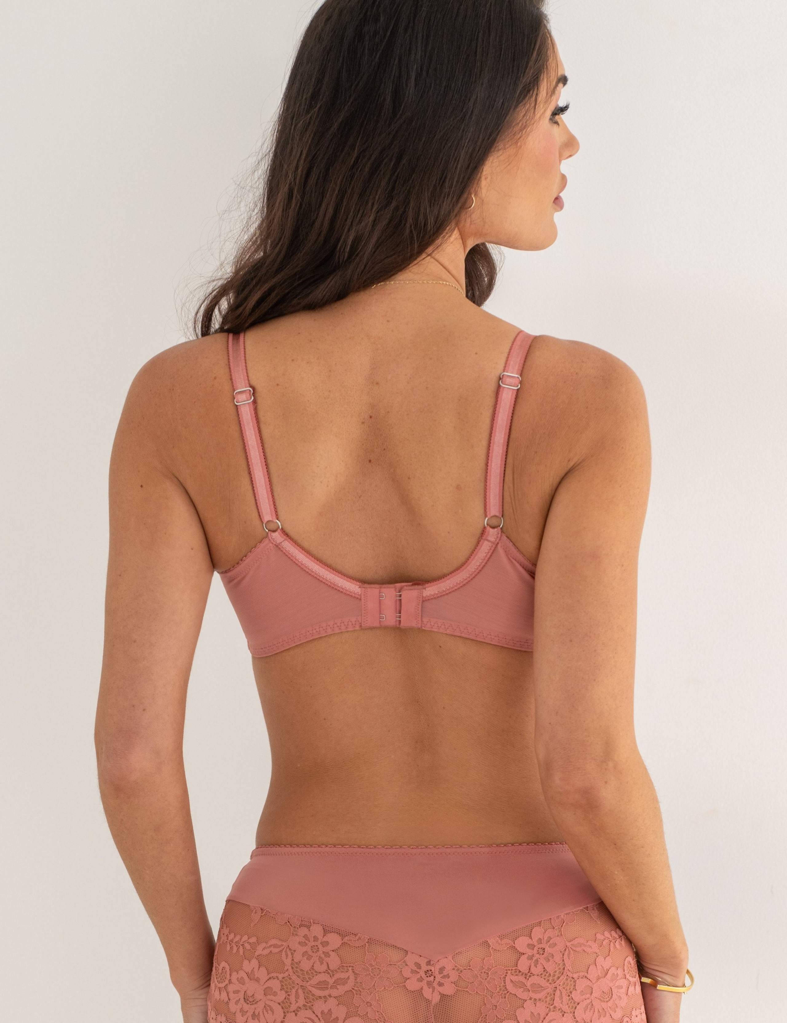 Fleur Lace Wired High Apex Plunge Bra (A-F) 7 of 8