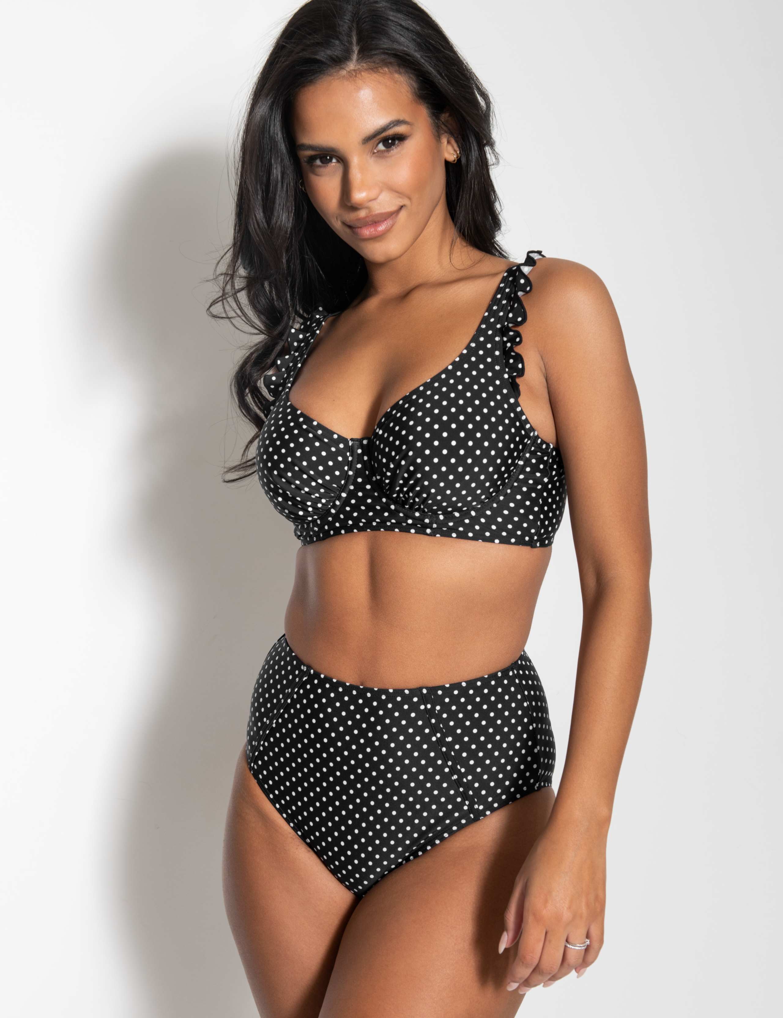 Sicily Printed Wired Plunge Bikini Top 4 of 6