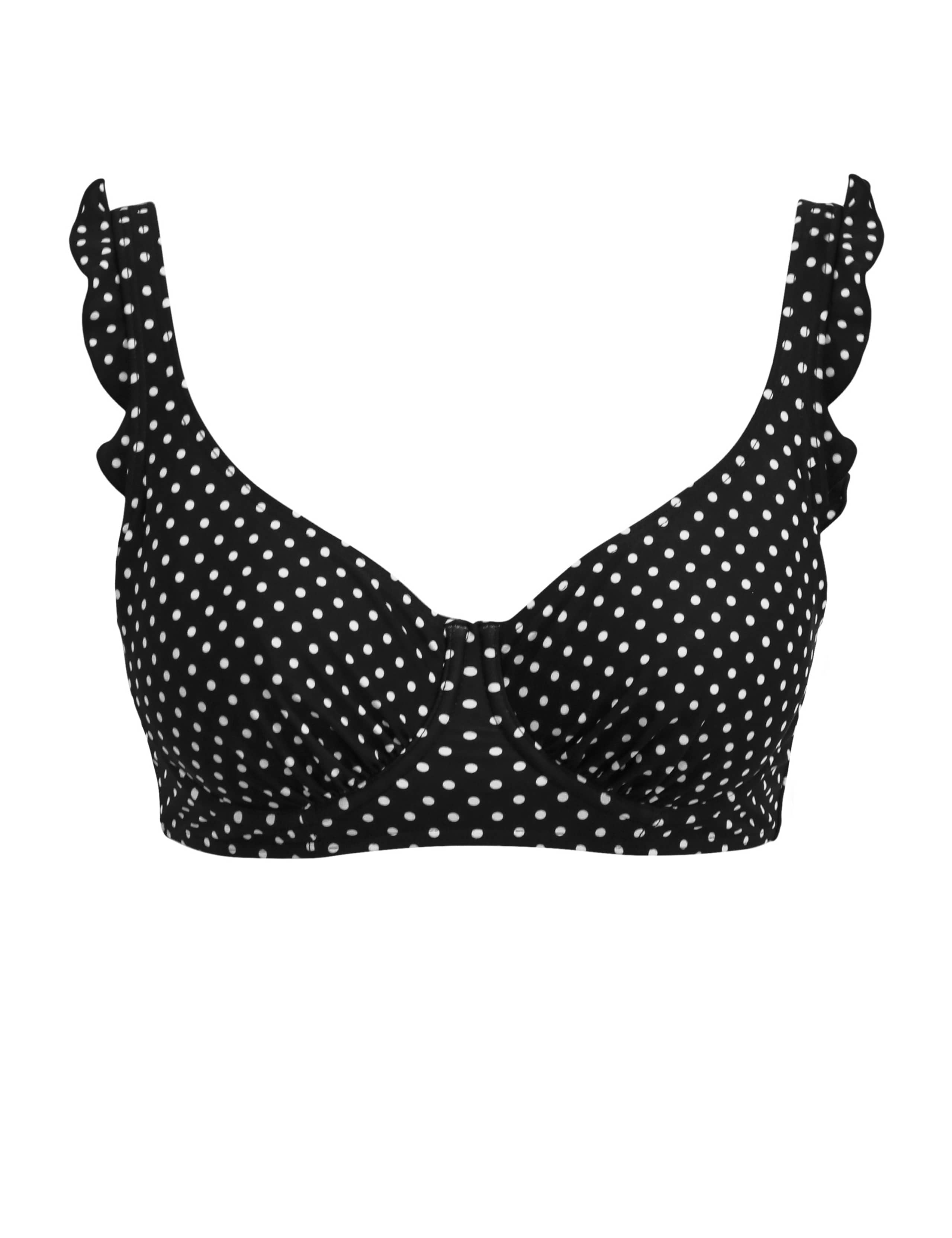 Sicily Printed Wired Plunge Bikini Top 2 of 6