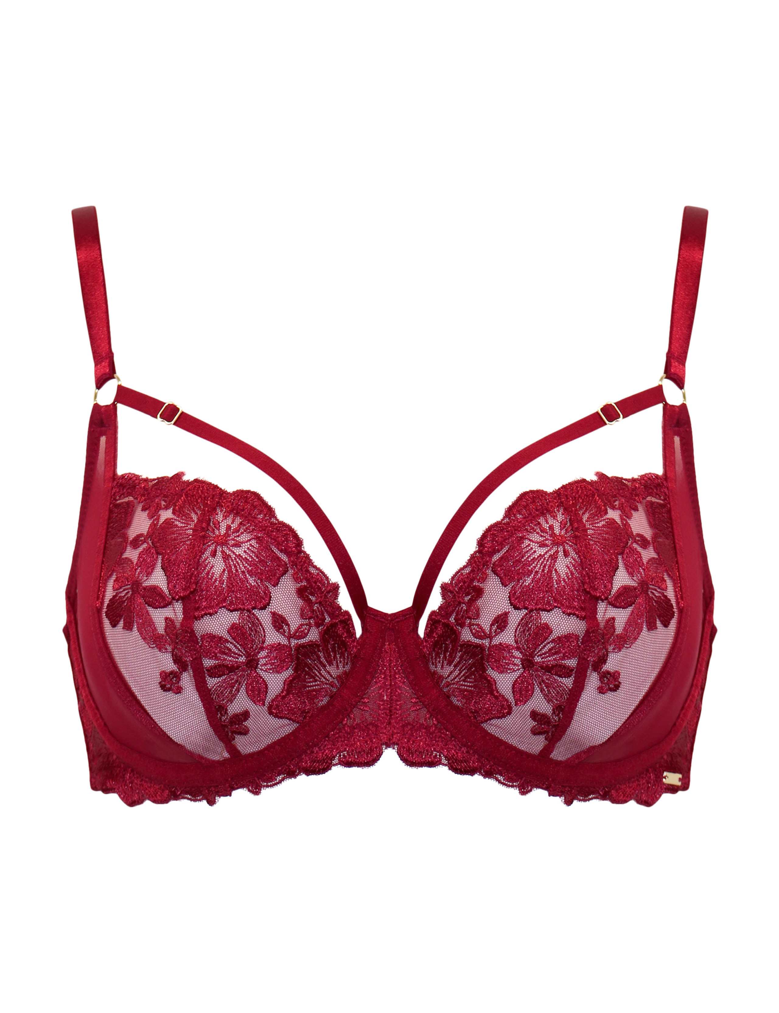 India Lace Wired Balcony Bra 2 of 9