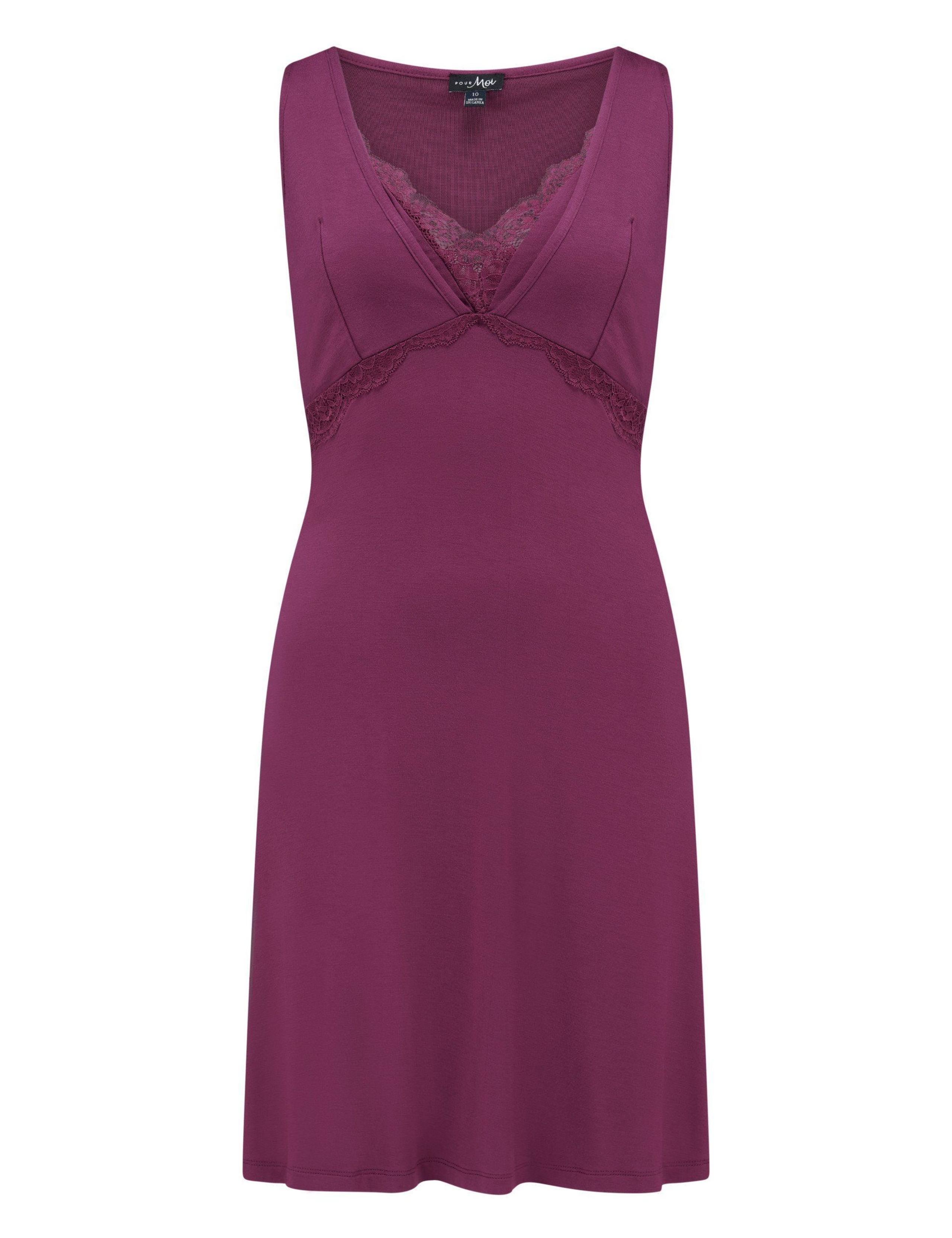 Sofa Loves Lace Jersey Hidden Support Chemise 2 of 8