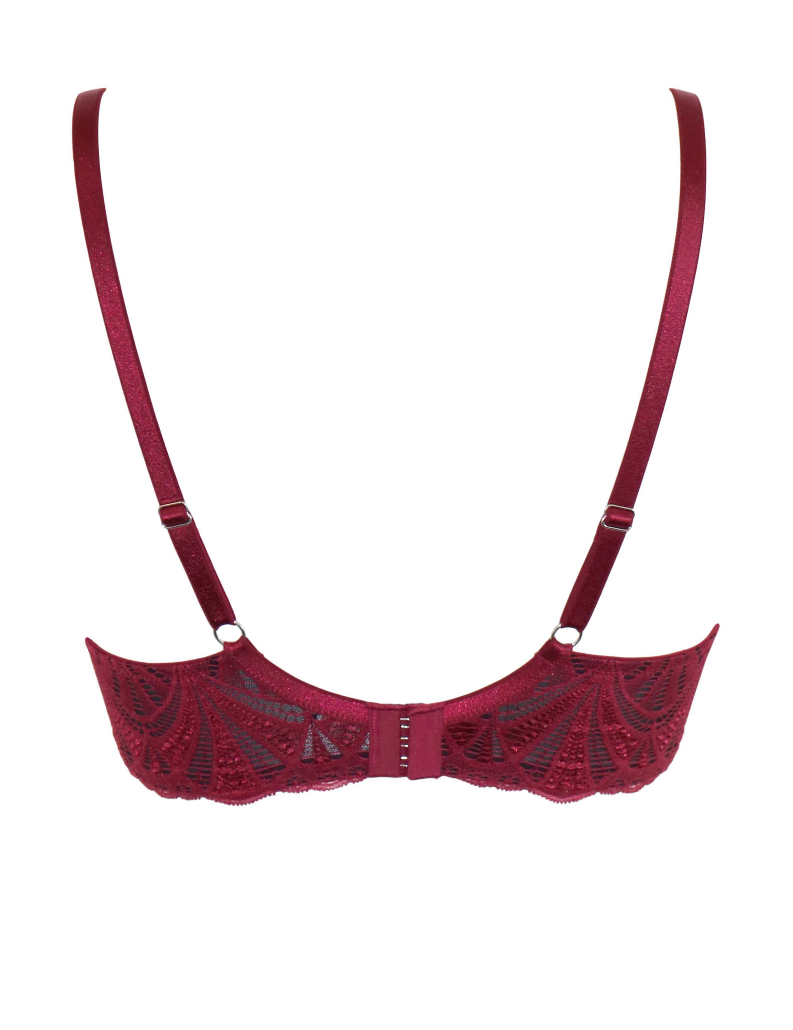 New Romance Lace Wired Push-Up Bra (A-DD) 9 of 9