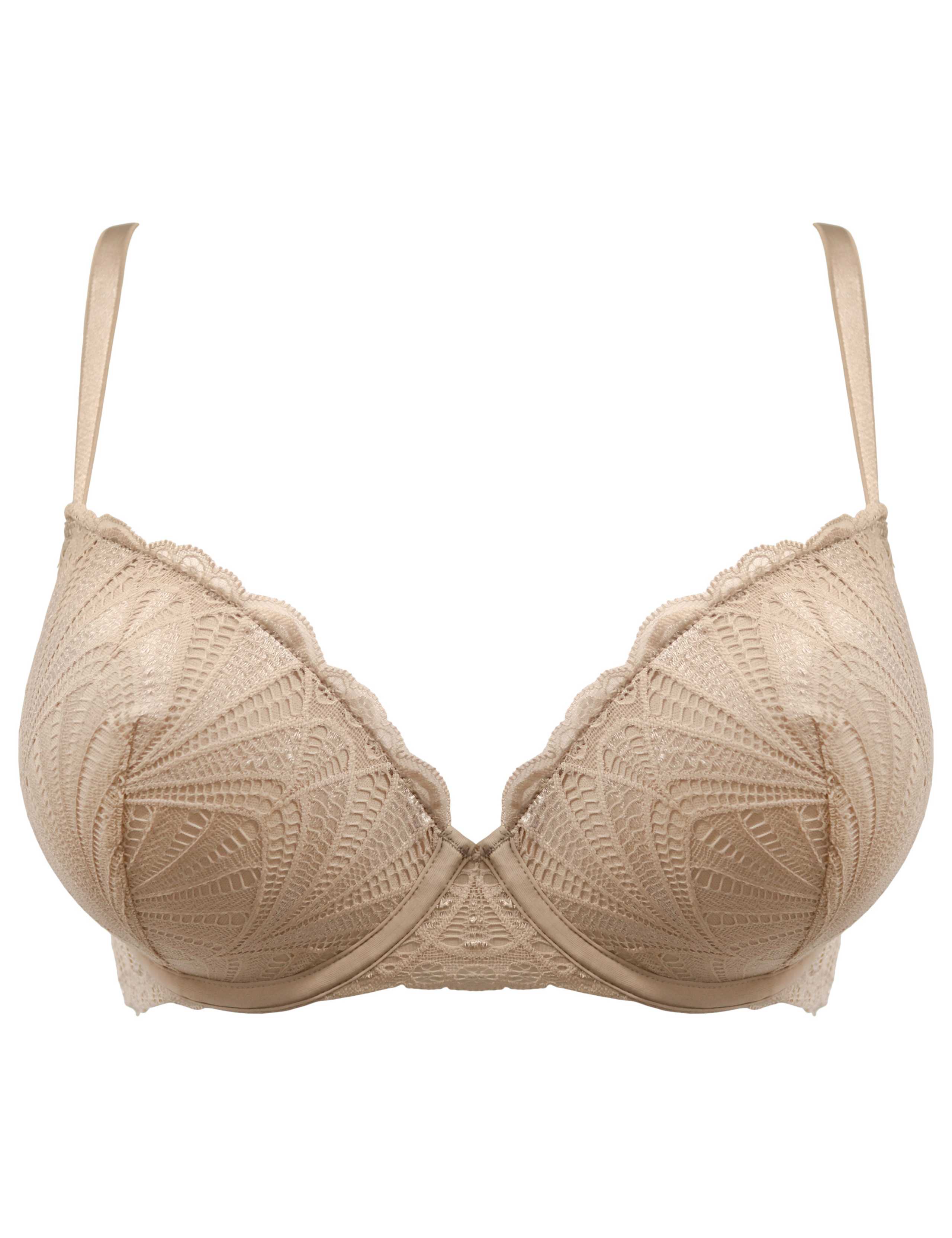 New Romance Lace Wired Push-Up Bra (A-DD) 2 of 5
