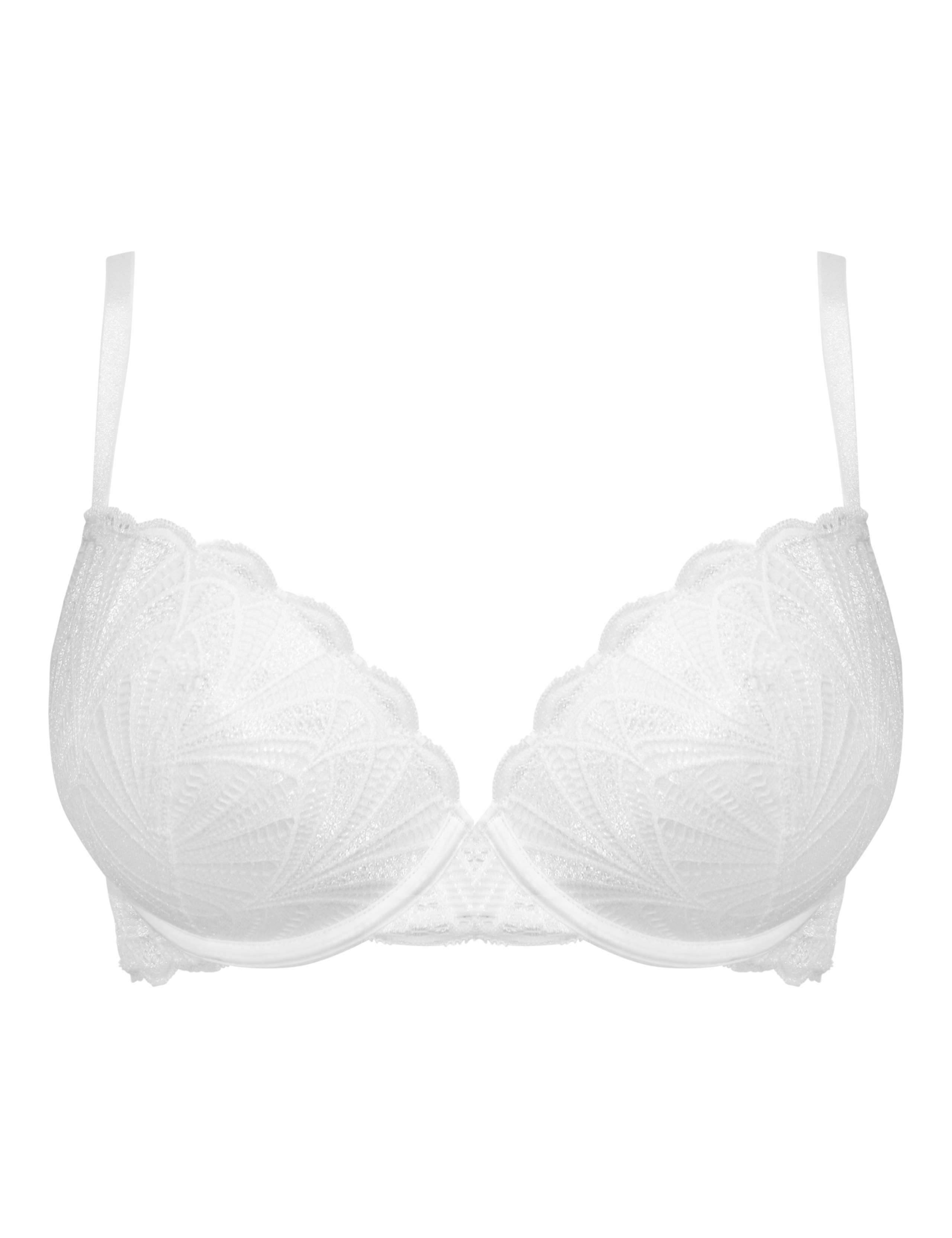 New Romance Lace Wired Push-Up Bra (A-DD) 2 of 7