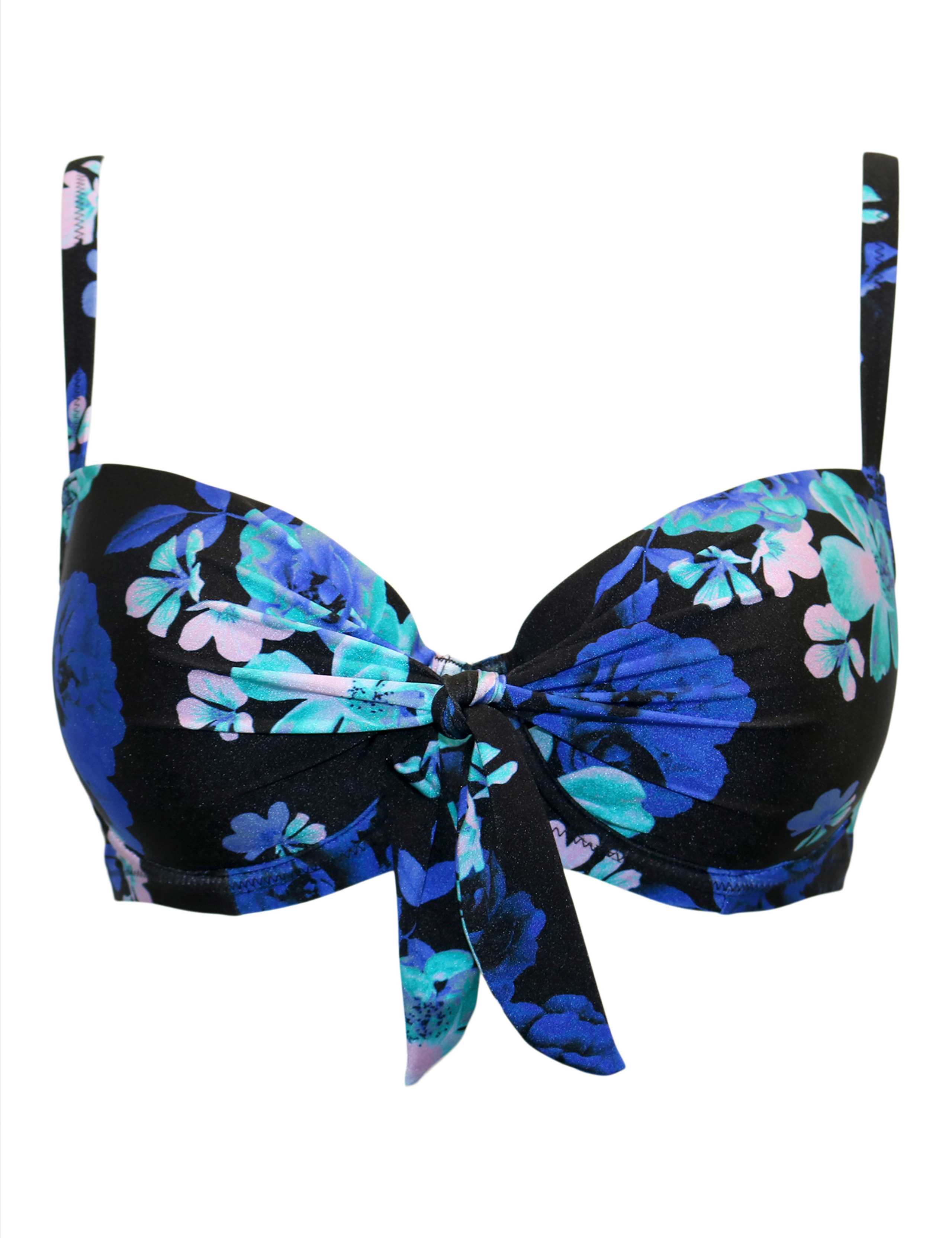 Portofino Wired Padded Plunge Bikini Top (B-G) 2 of 7