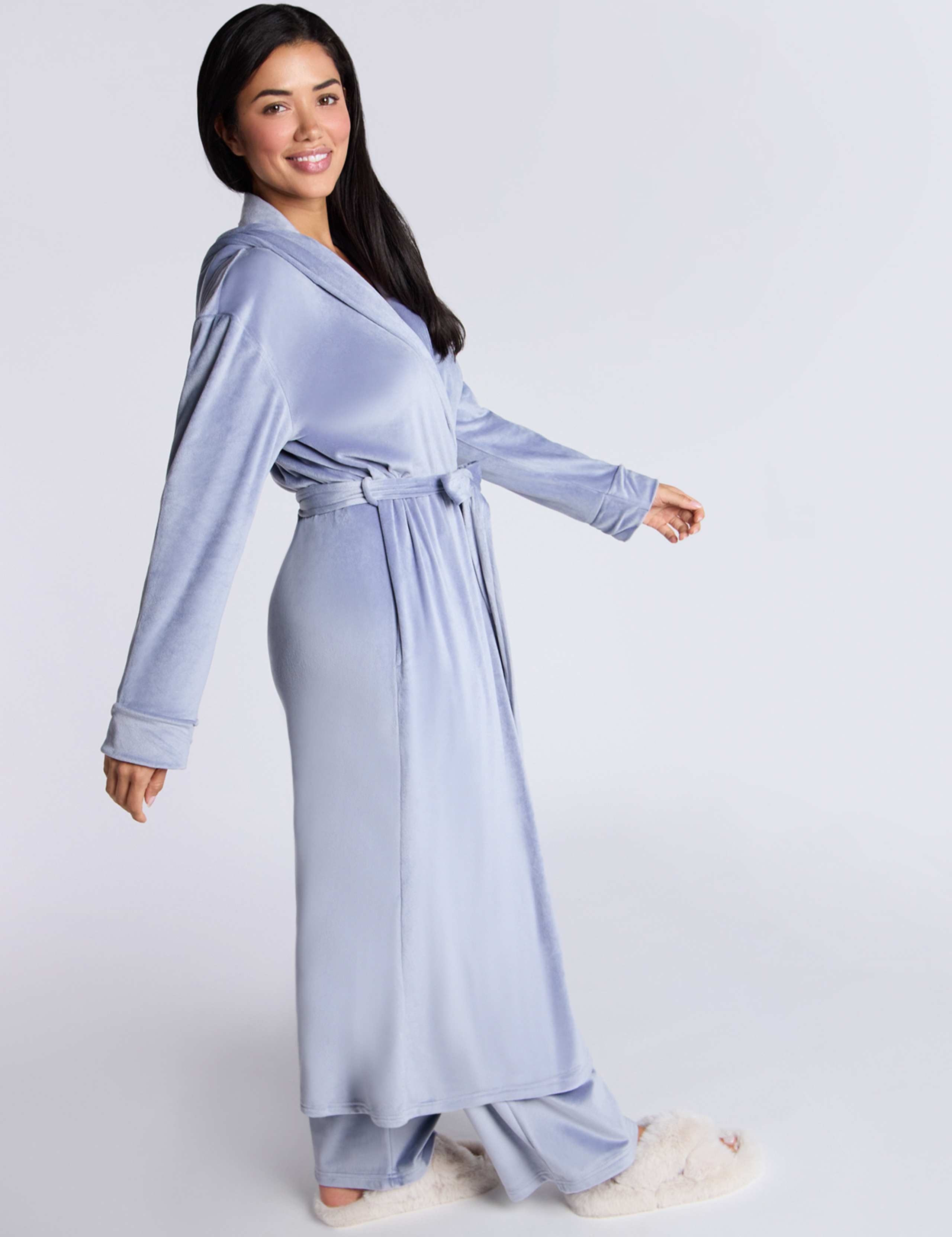 Velour Dressing Gown 2 of 4