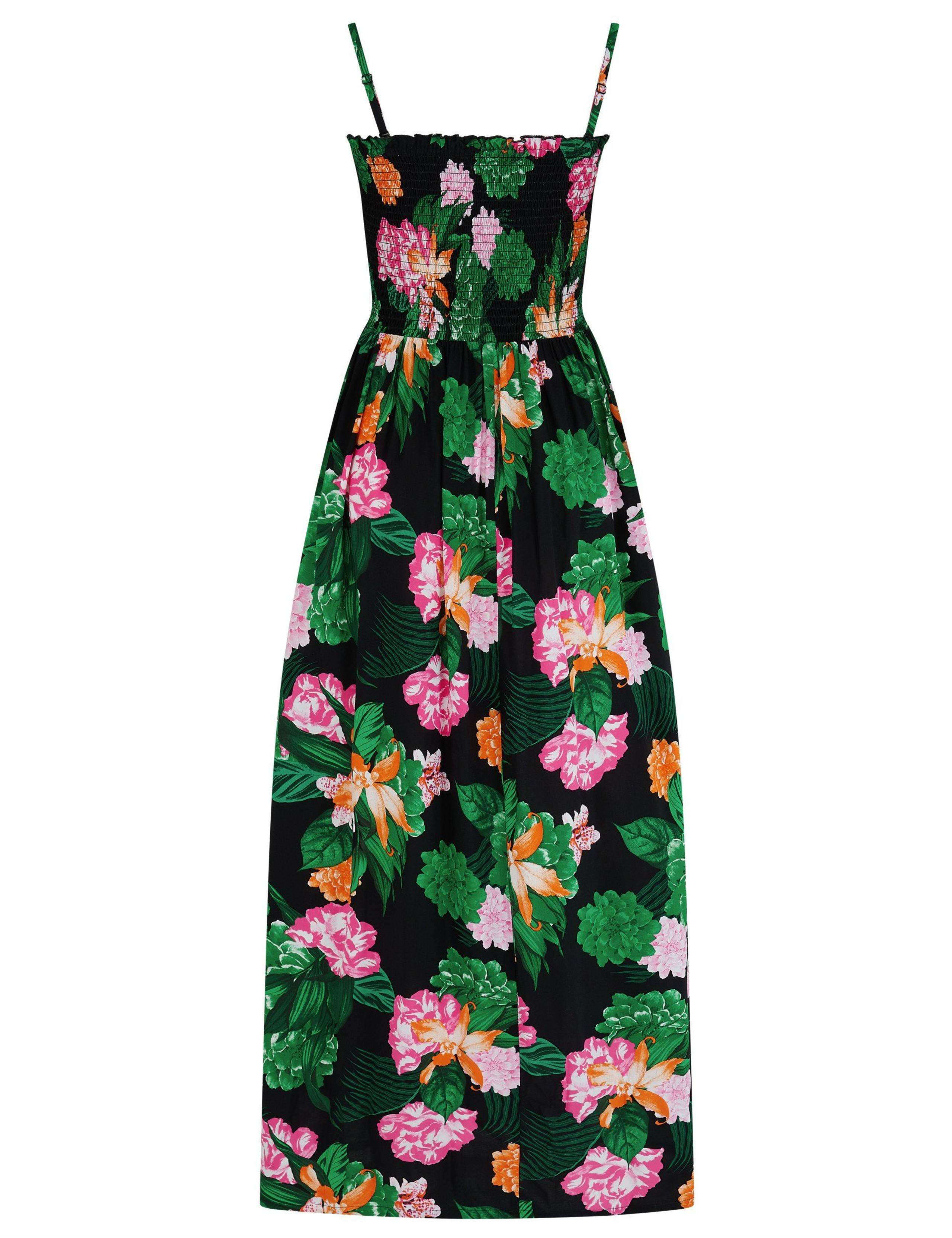 Emma Strapless Shirred Maxi Beach Dress 7 of 7