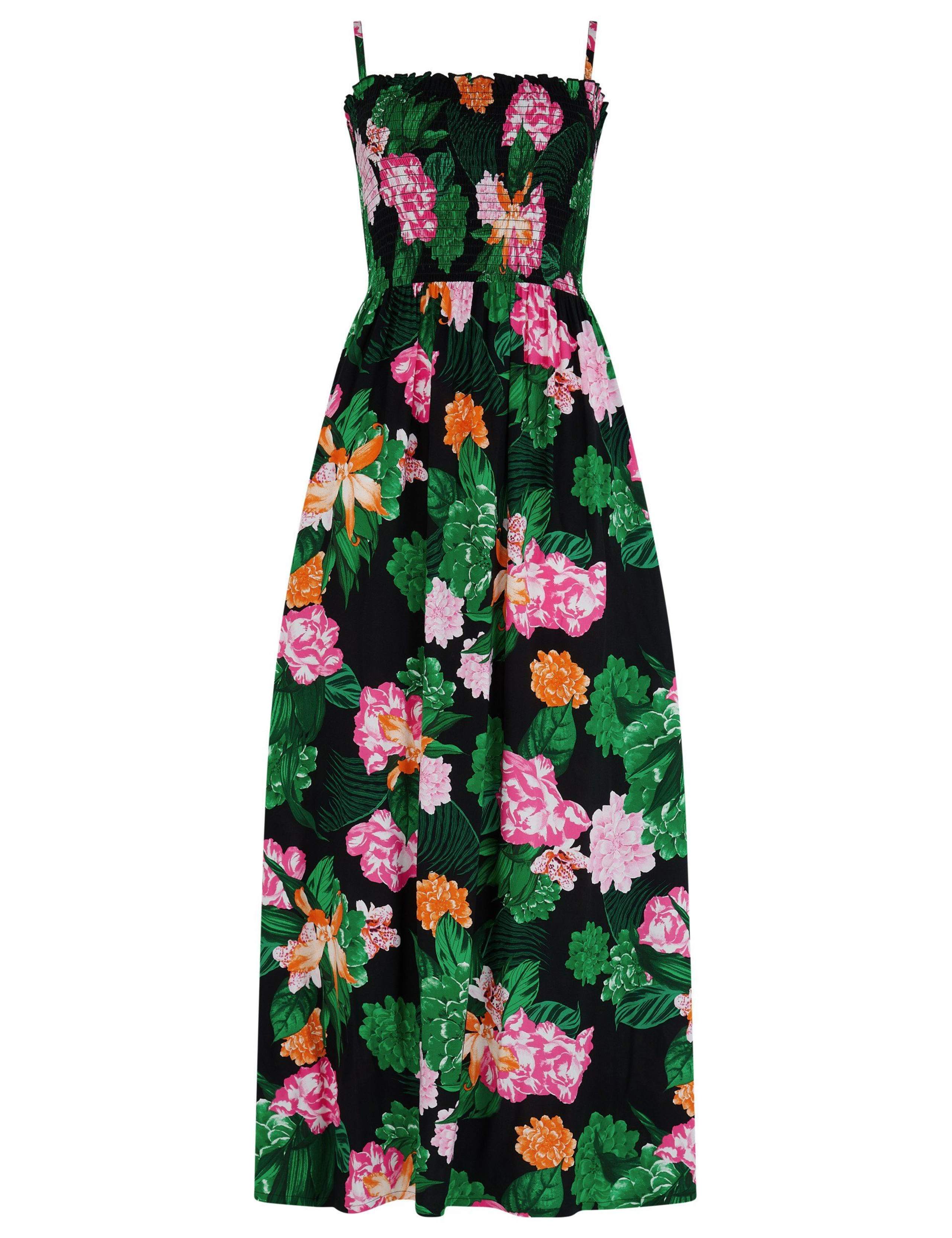 Emma Strapless Shirred Maxi Beach Dress 2 of 7