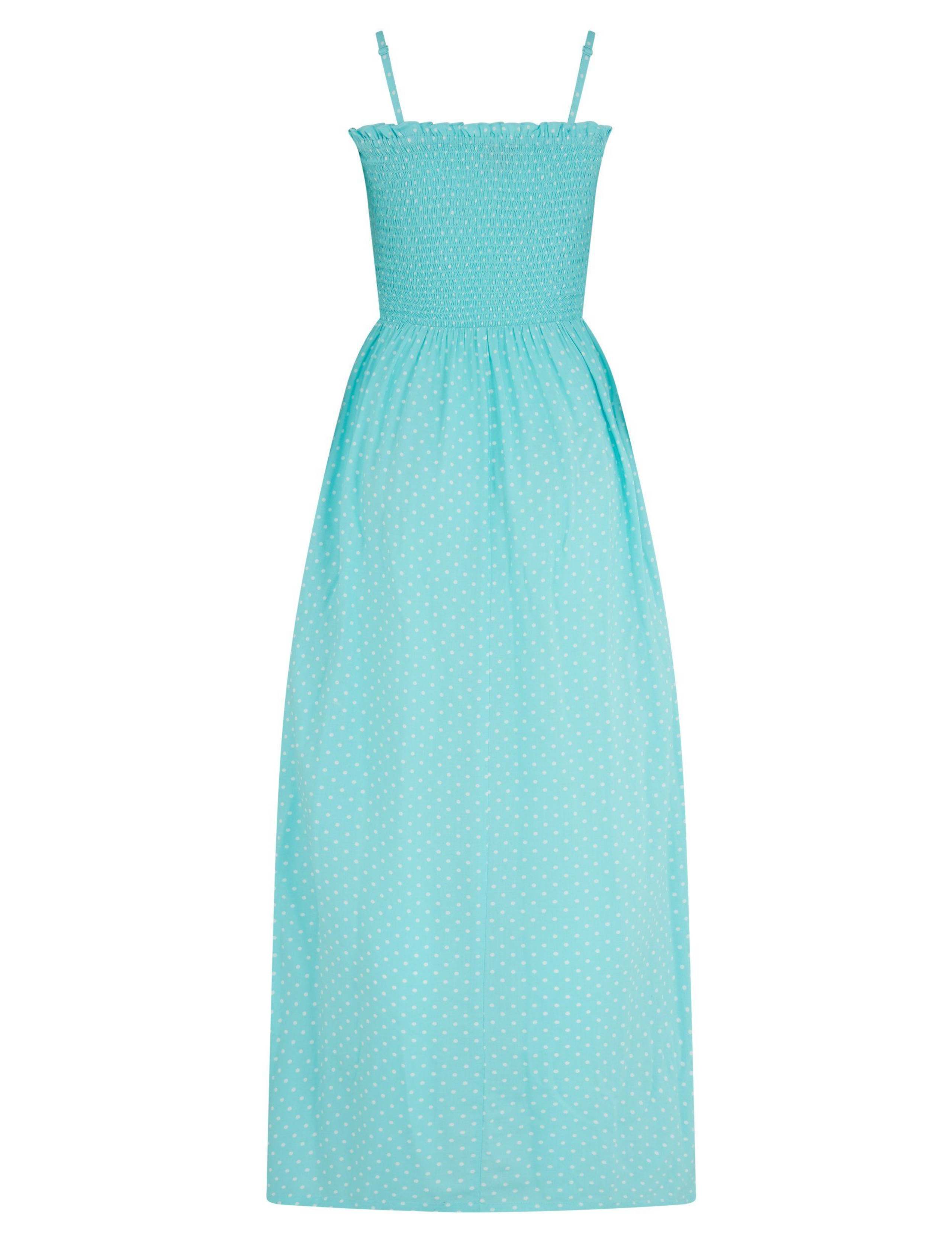 Emma Strapless Shirred Maxi Beach Dress 2 of 6