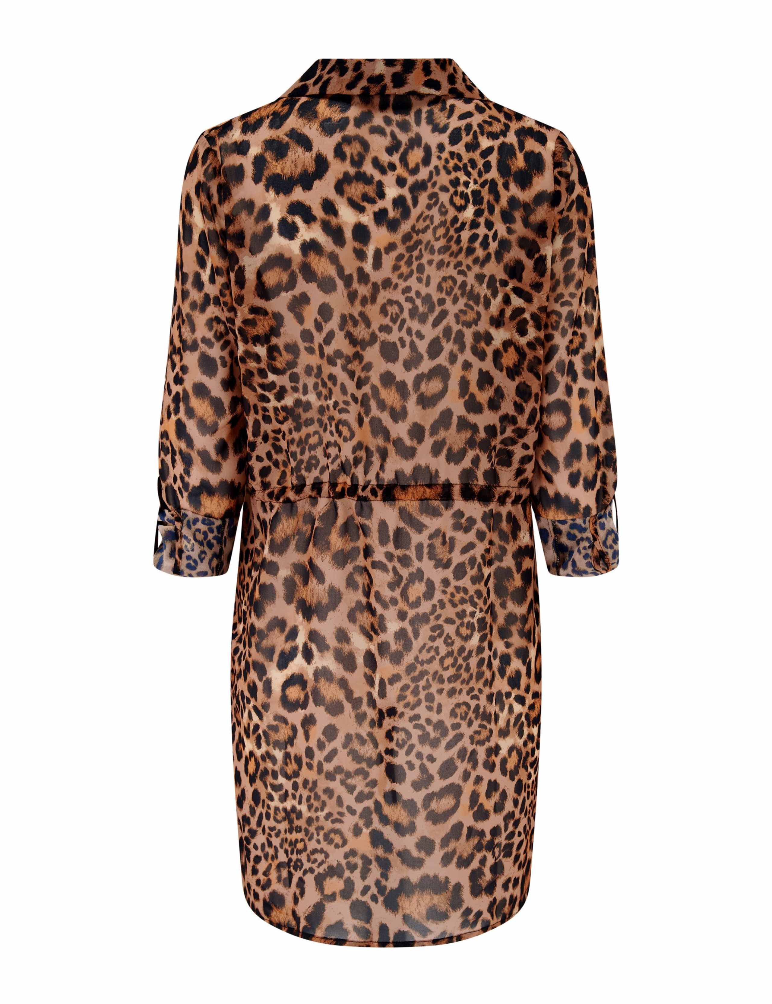 Chevron Button Through Beach Shirt 4 of 4