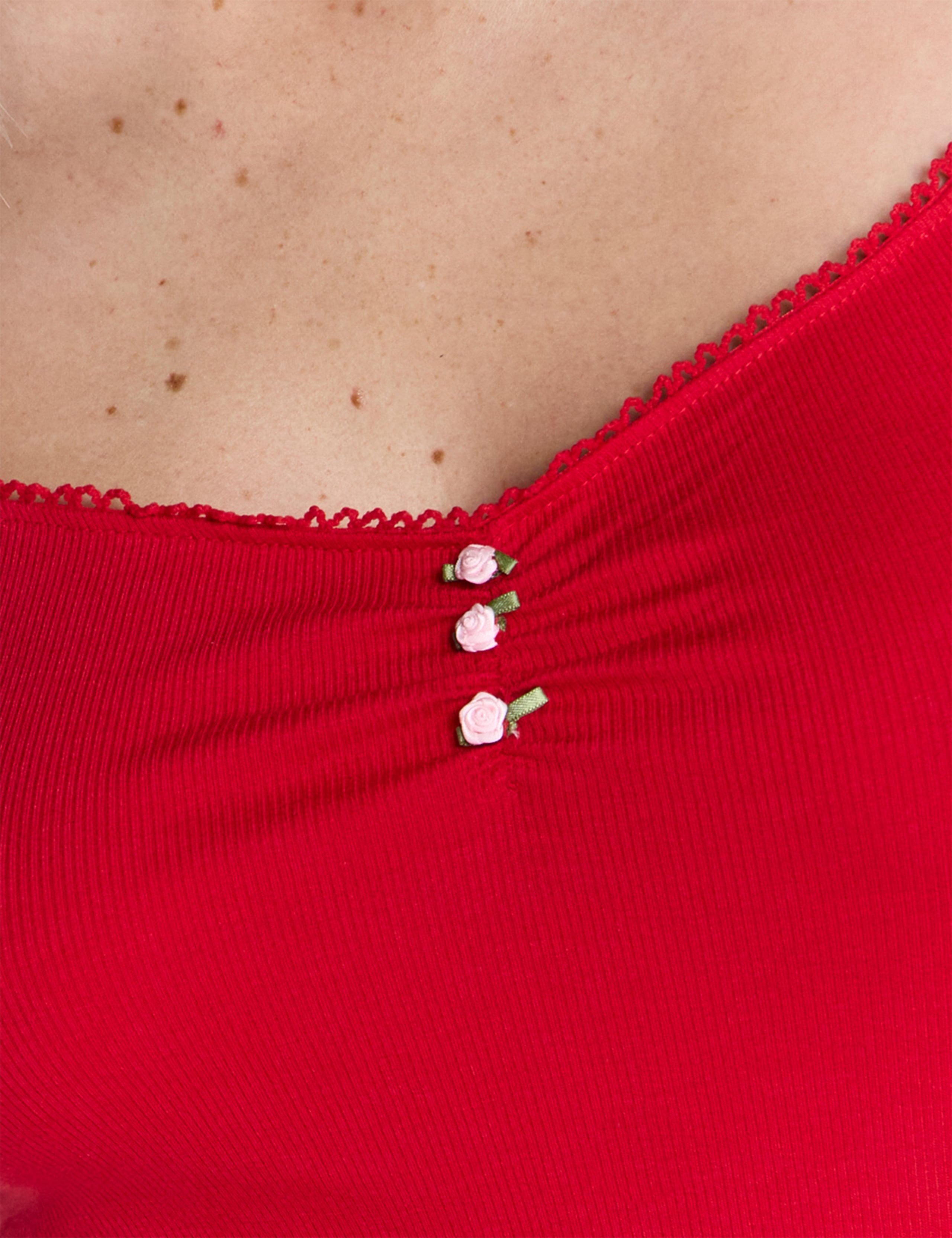 Rib Lounge Camisole Short Set 5 of 6