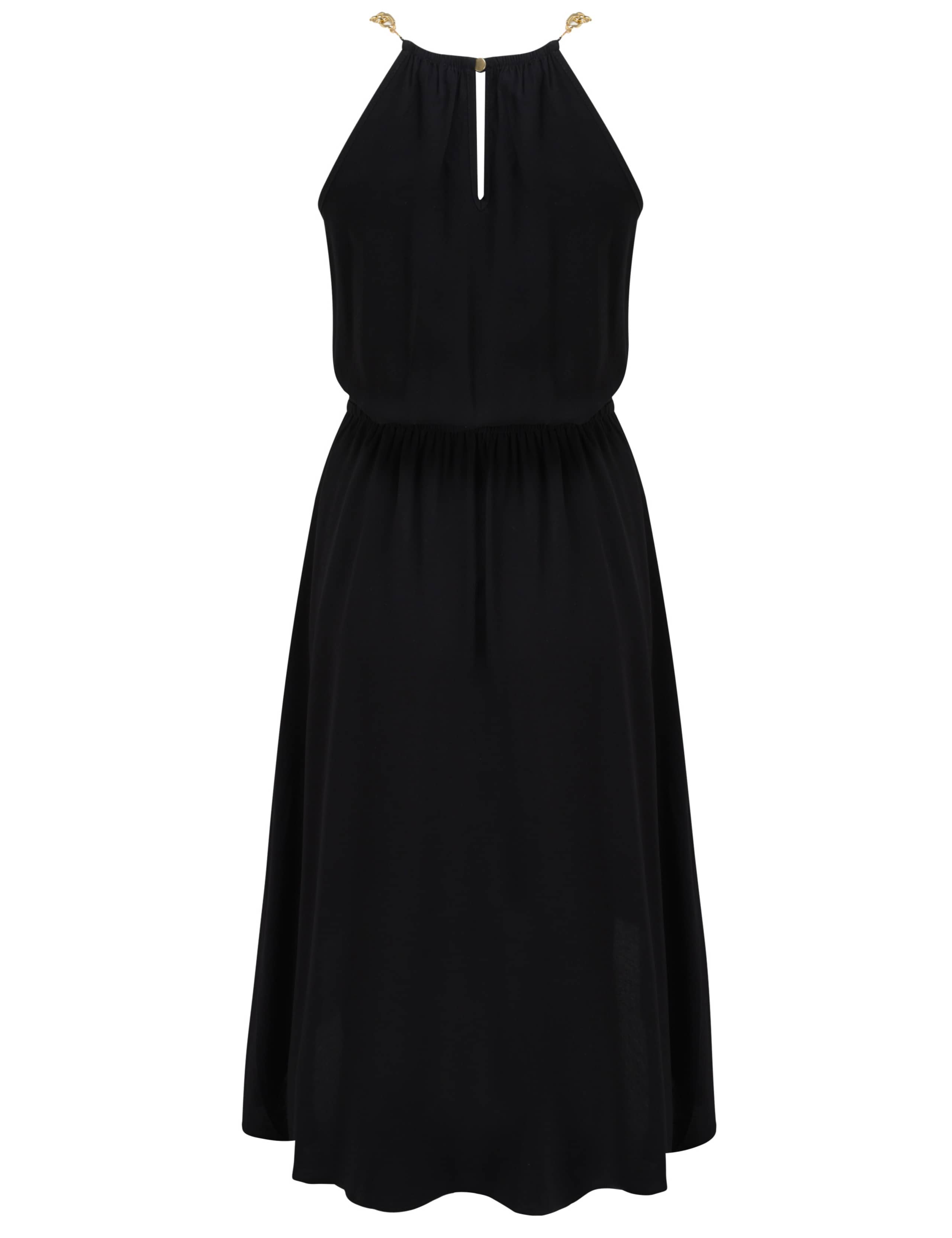 Amber Gold Chain High Neck Beach Dress 7 of 8