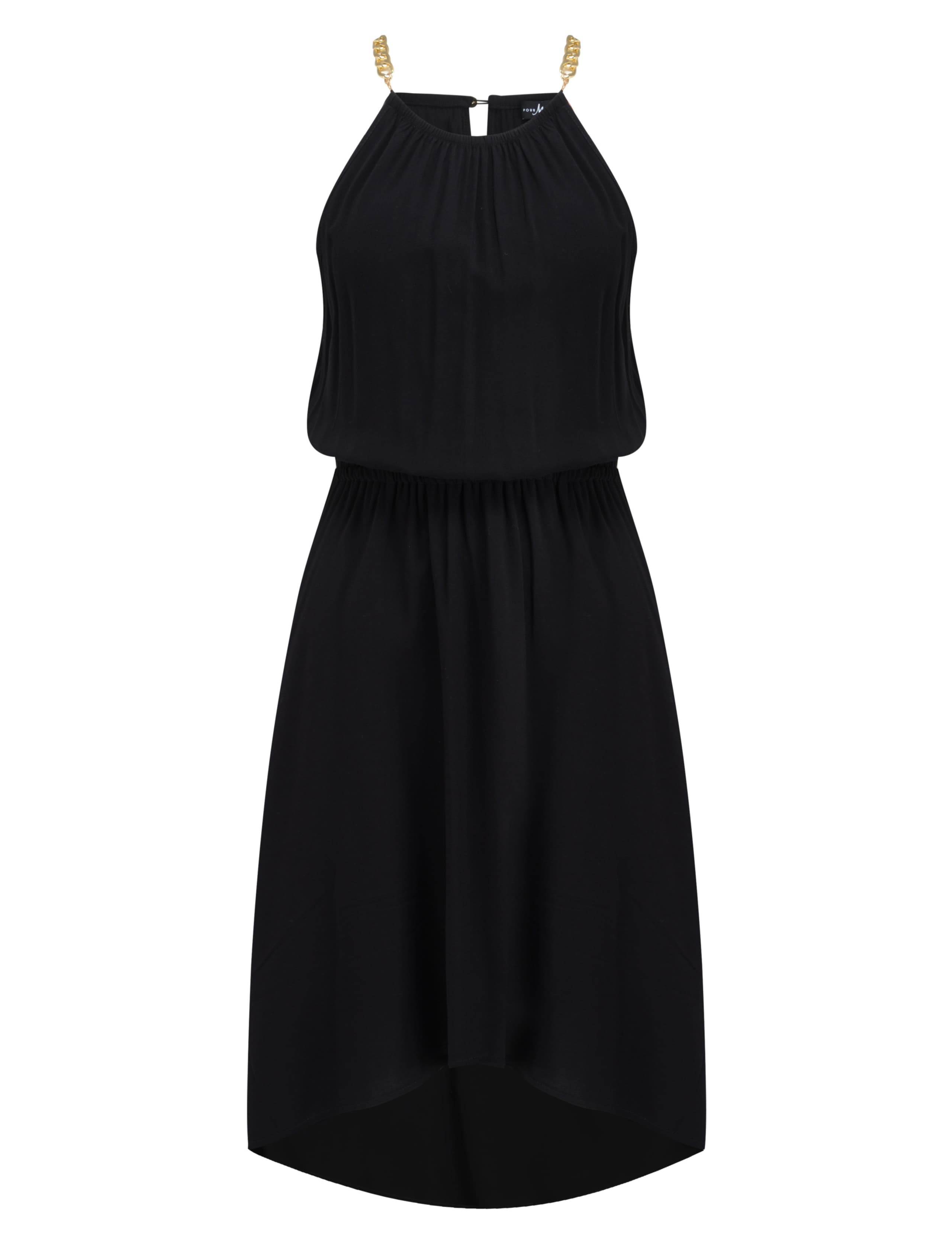 High Neck Chain Detail Mini Beach Dress 2 of 8
