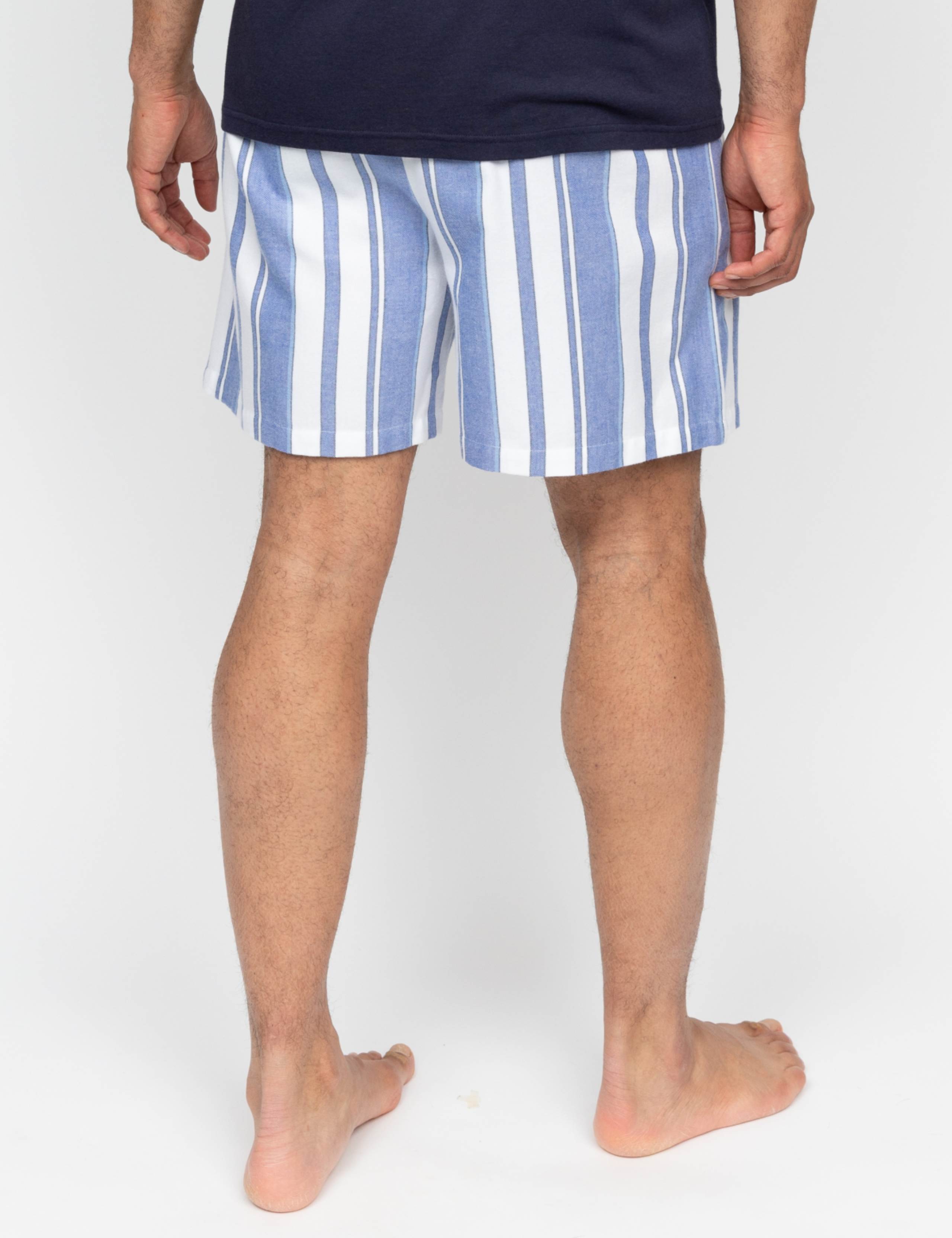 Pure Cotton Striped Pyjama Shorts 4 of 4