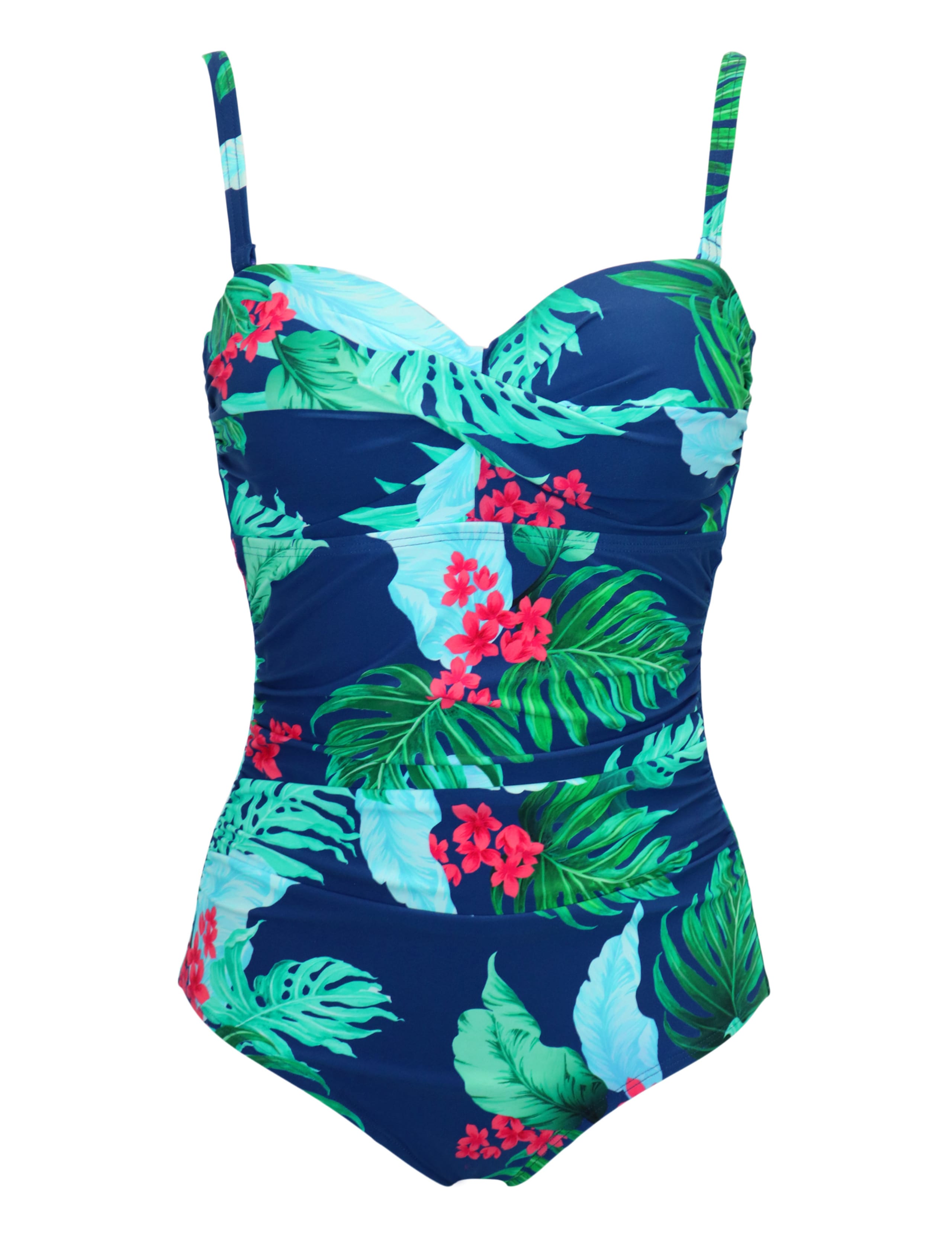 Tall Santa Monica Tummy Control Floral Swimsuit 2 of 9