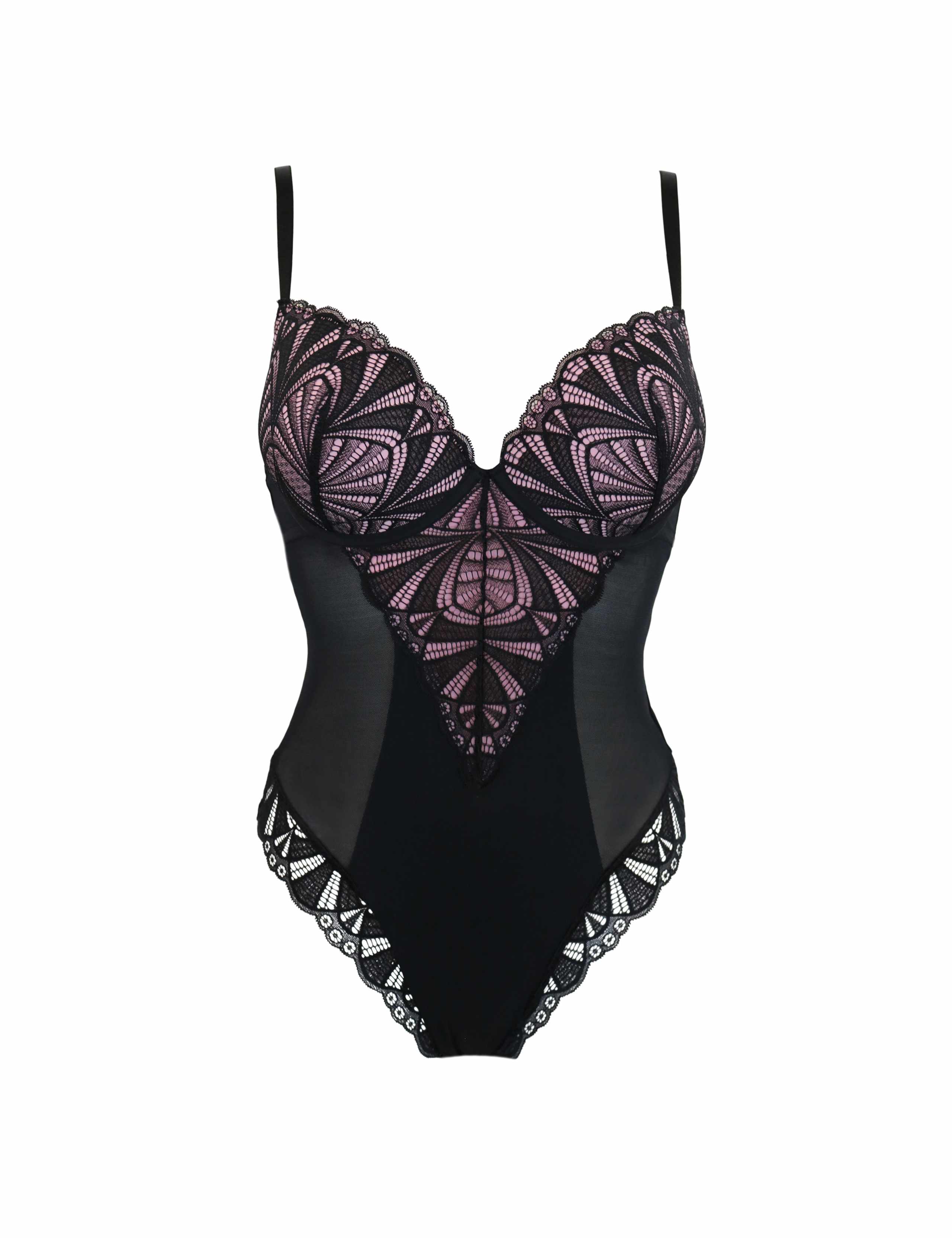 New Romance Padded Push Up Bodysuit 2 of 6