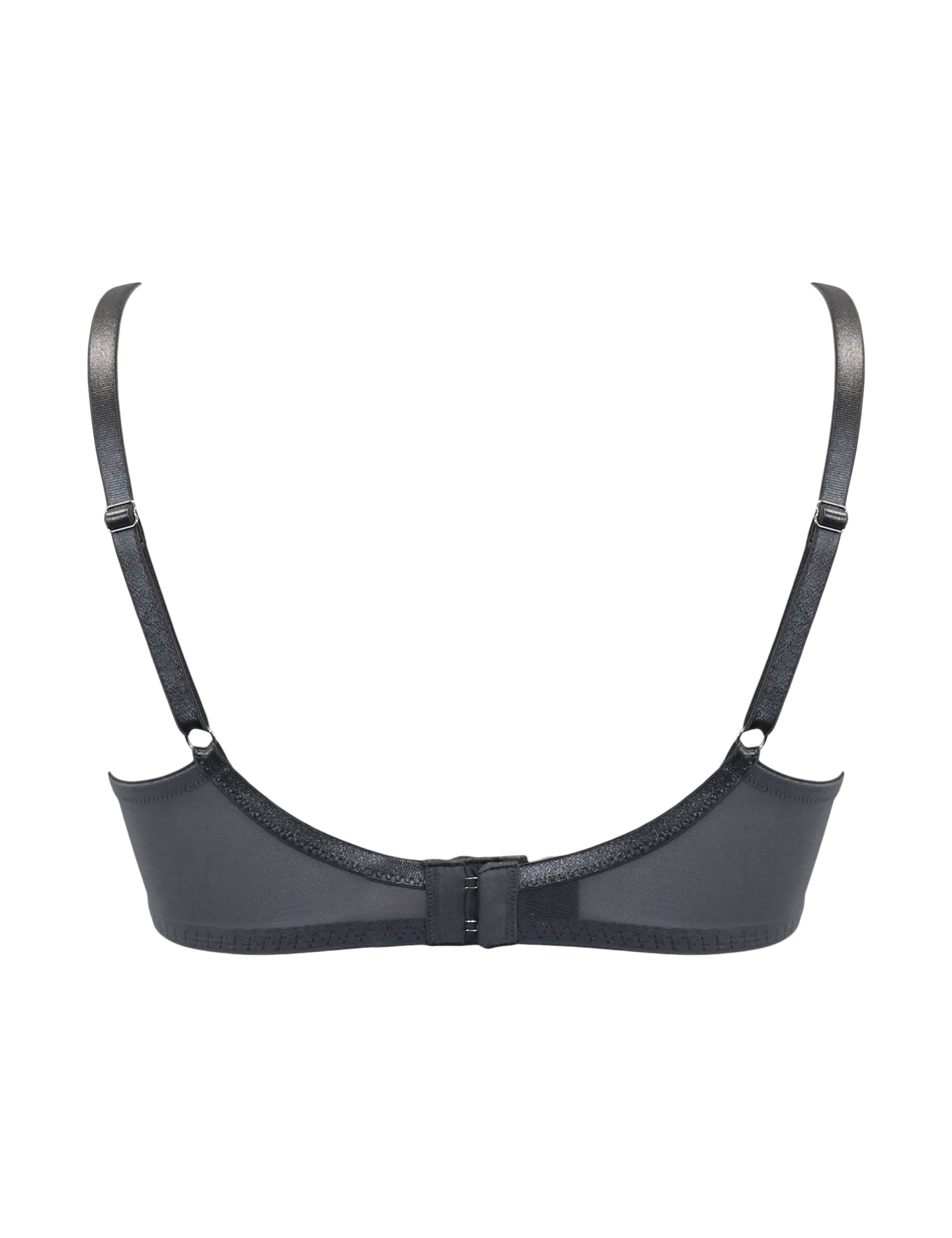 Mesh Embroidered Wired Full Cup Bra 6 of 9