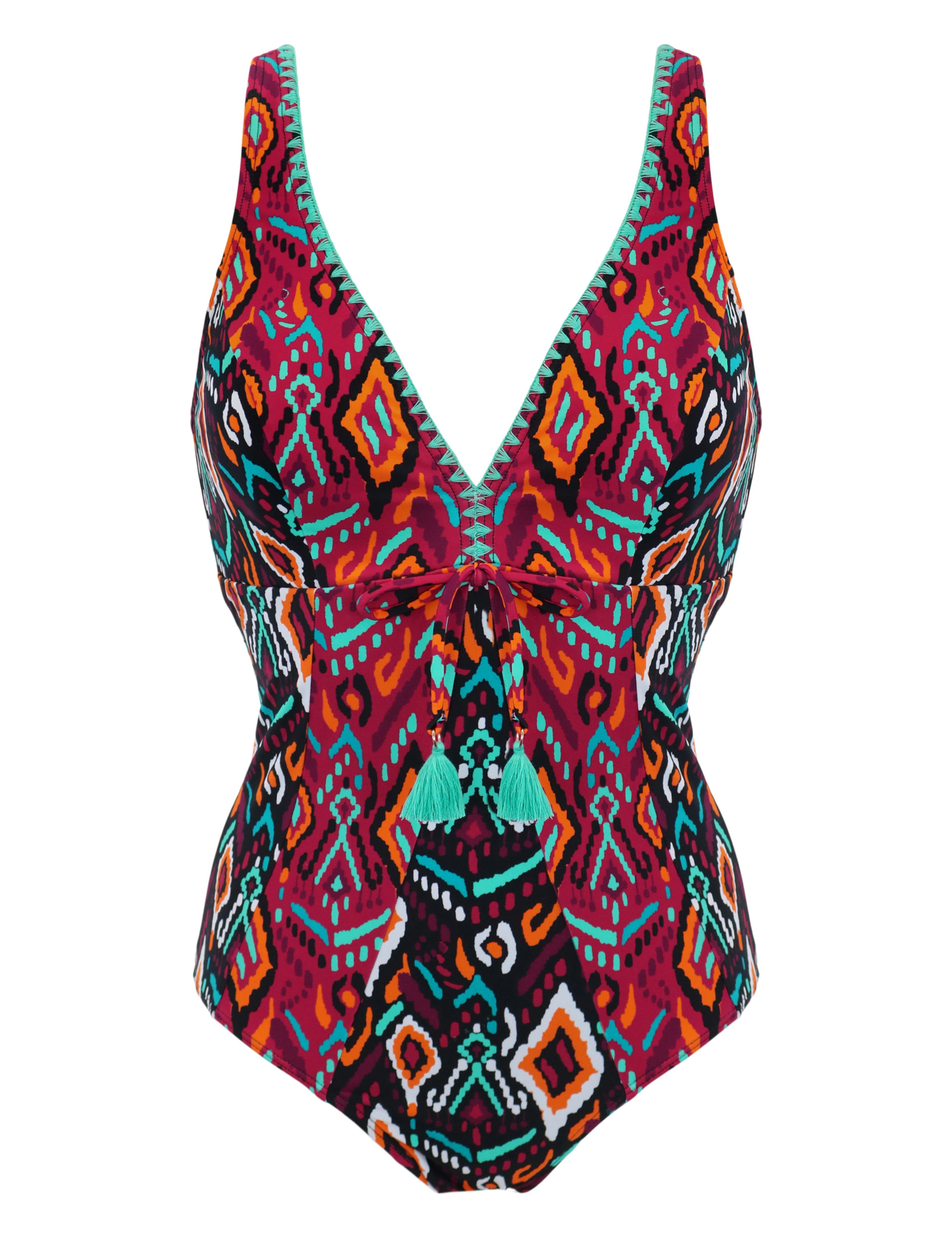 Costa Rica Tummy Control Plunge Swimsuit 2 of 6
