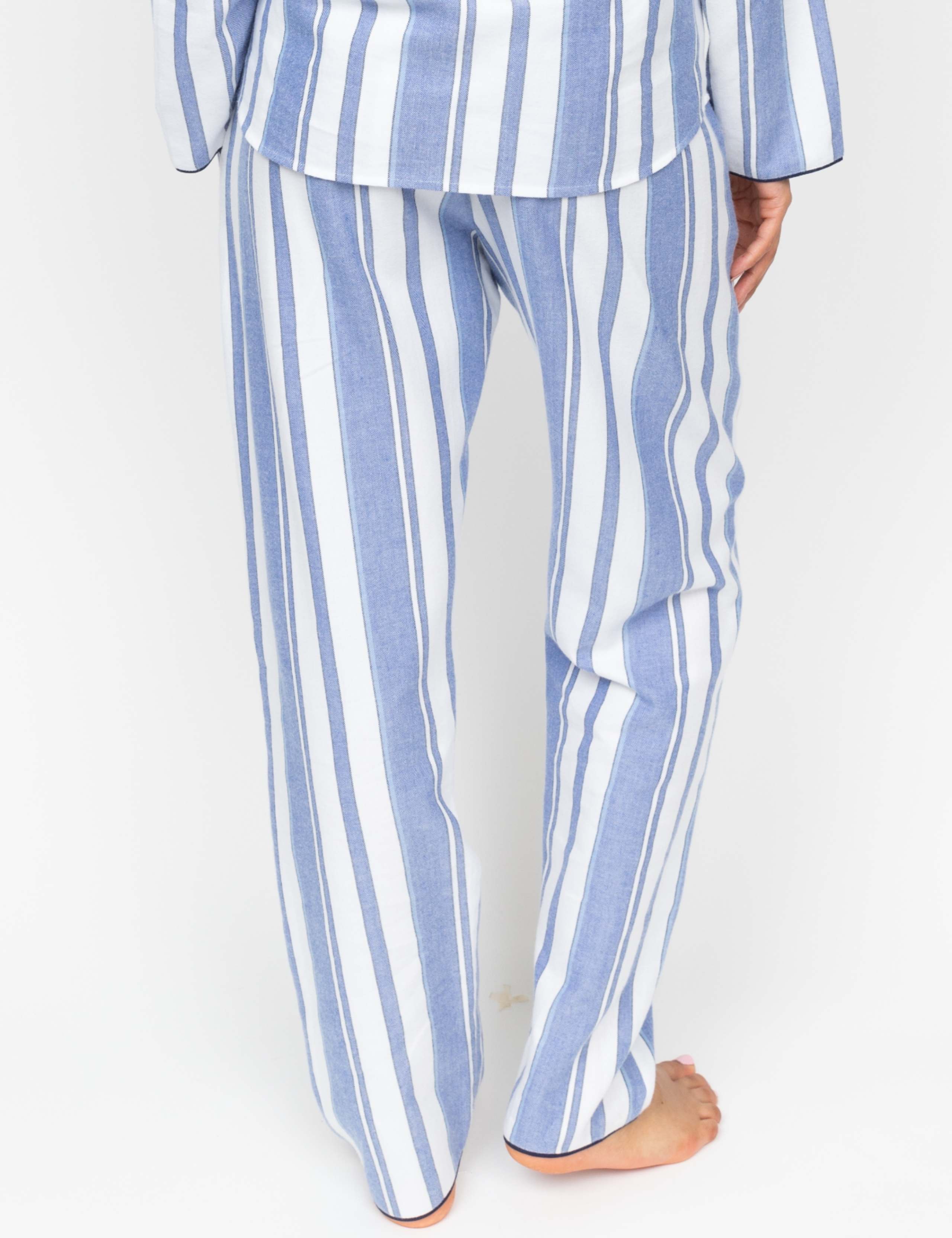 Pure Cotton Striped Pyjama Bottoms 4 of 4