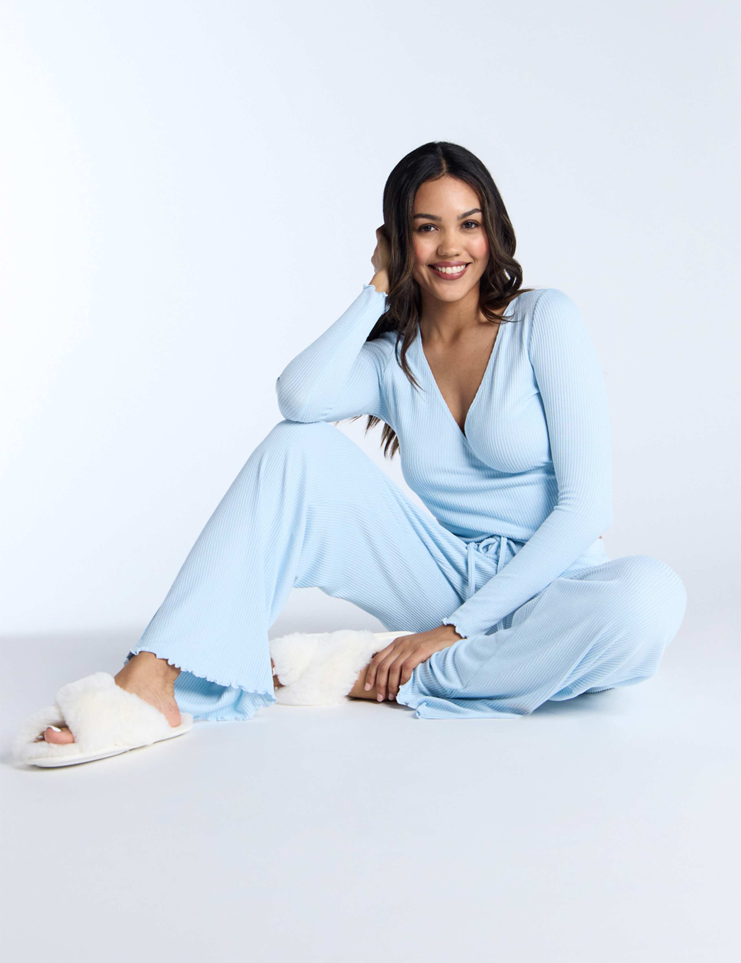 Ribbed Pyjama Set 4 of 5