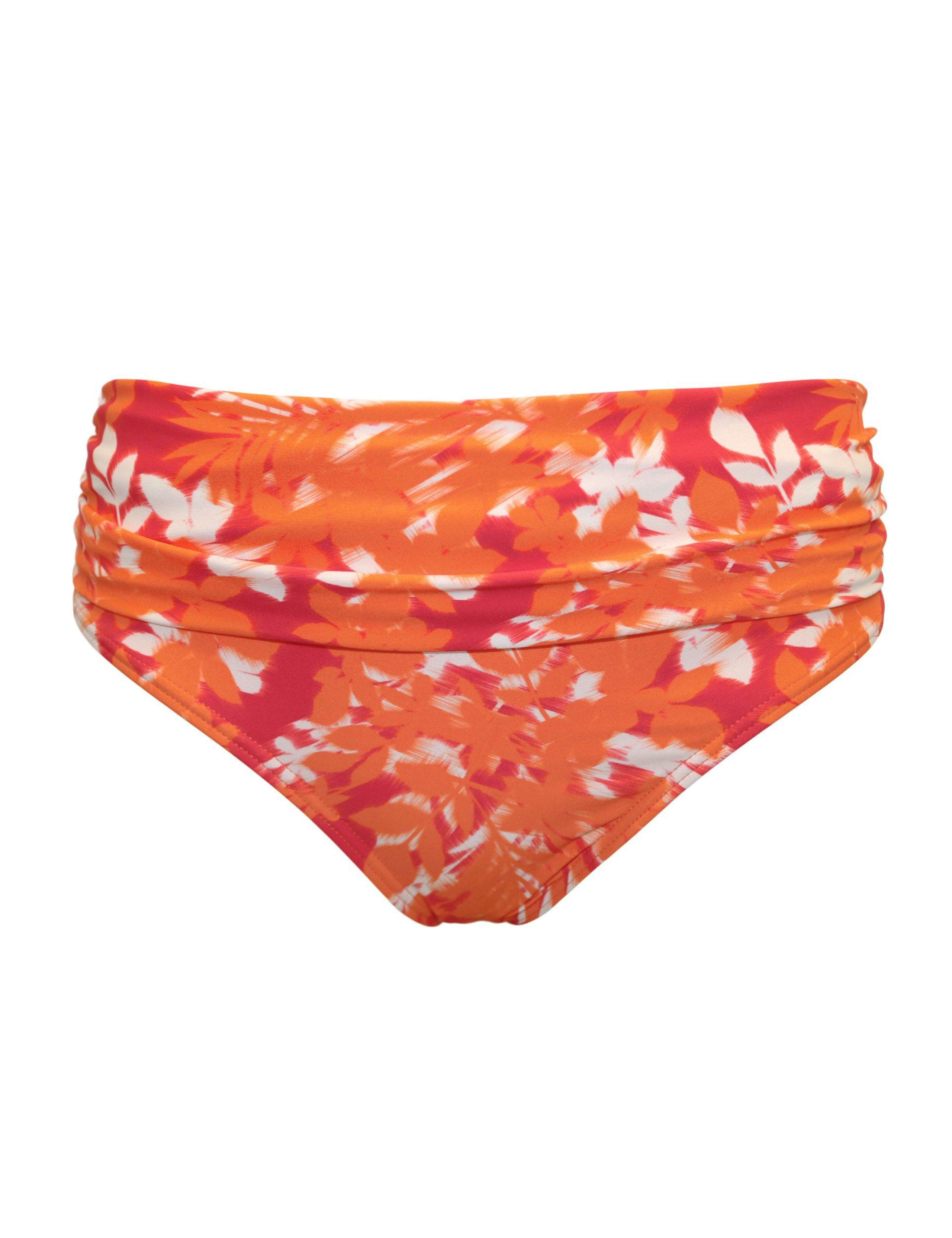 Free Spirit Floral Roll Top Bikini Bottoms 2 of 6