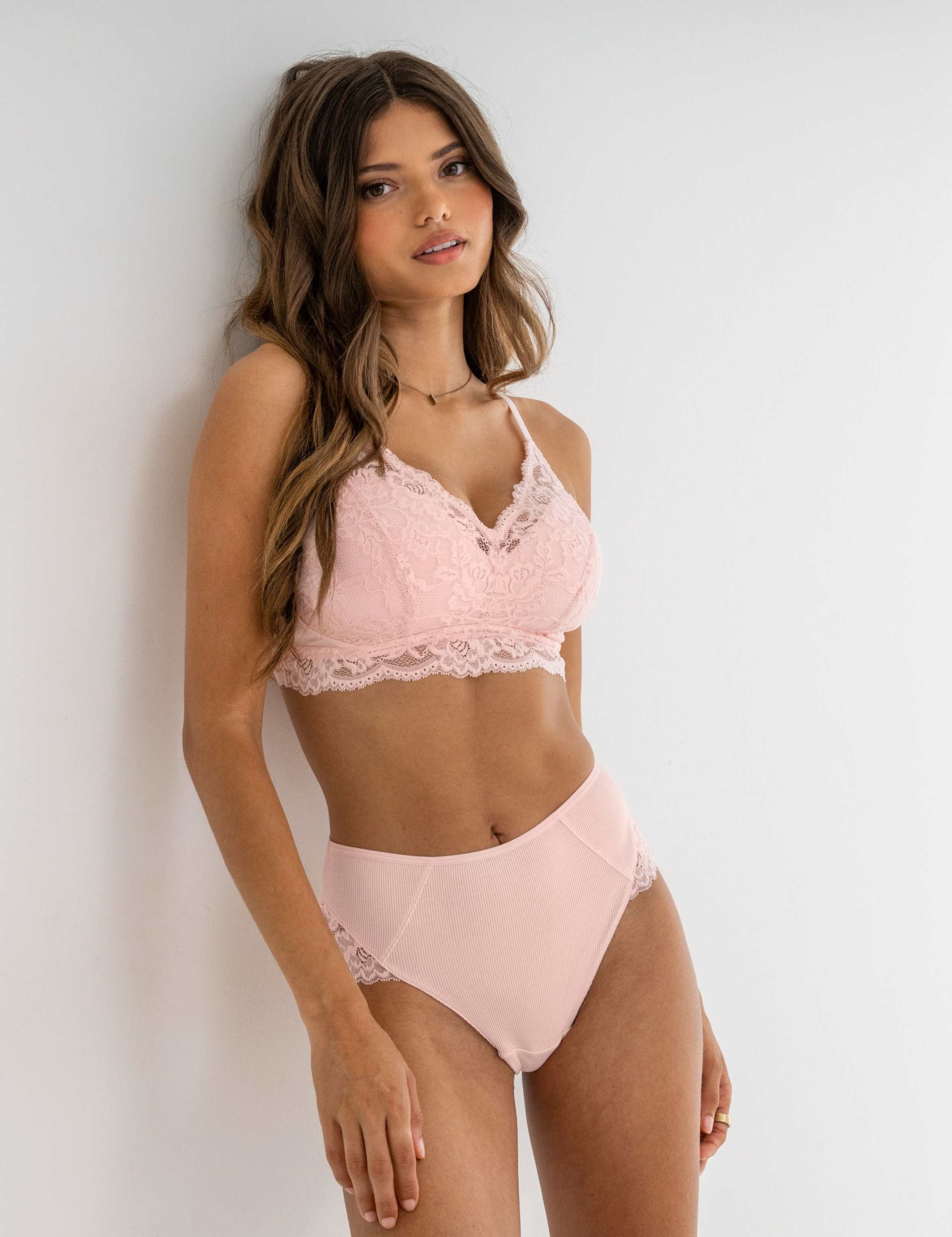 Love To Lounge Lace Non Wired Lounge Bralette DD-FF 7 of 12