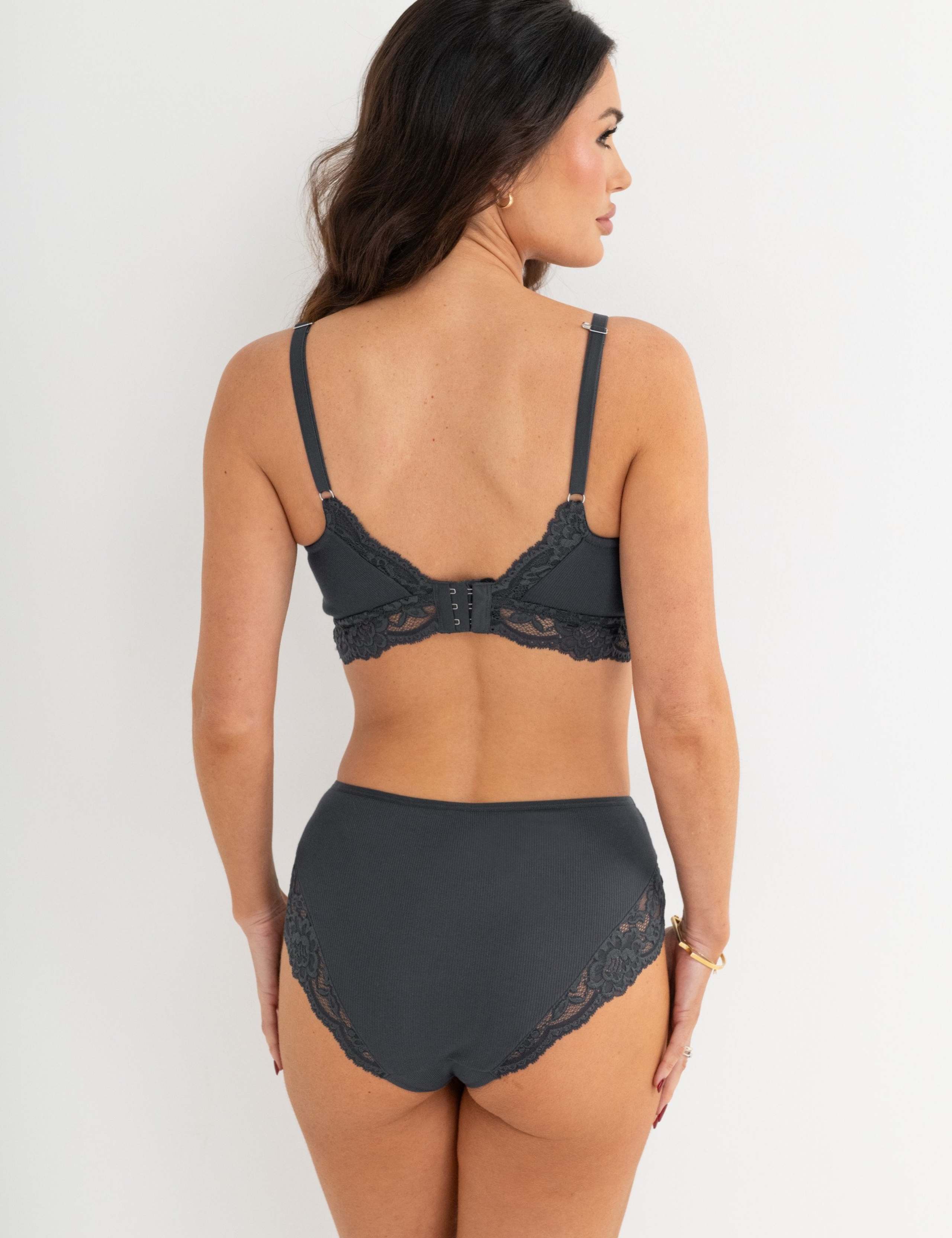 Love To Lounge Lace Non Wired Lounge Bralette DD-FF 8 of 10