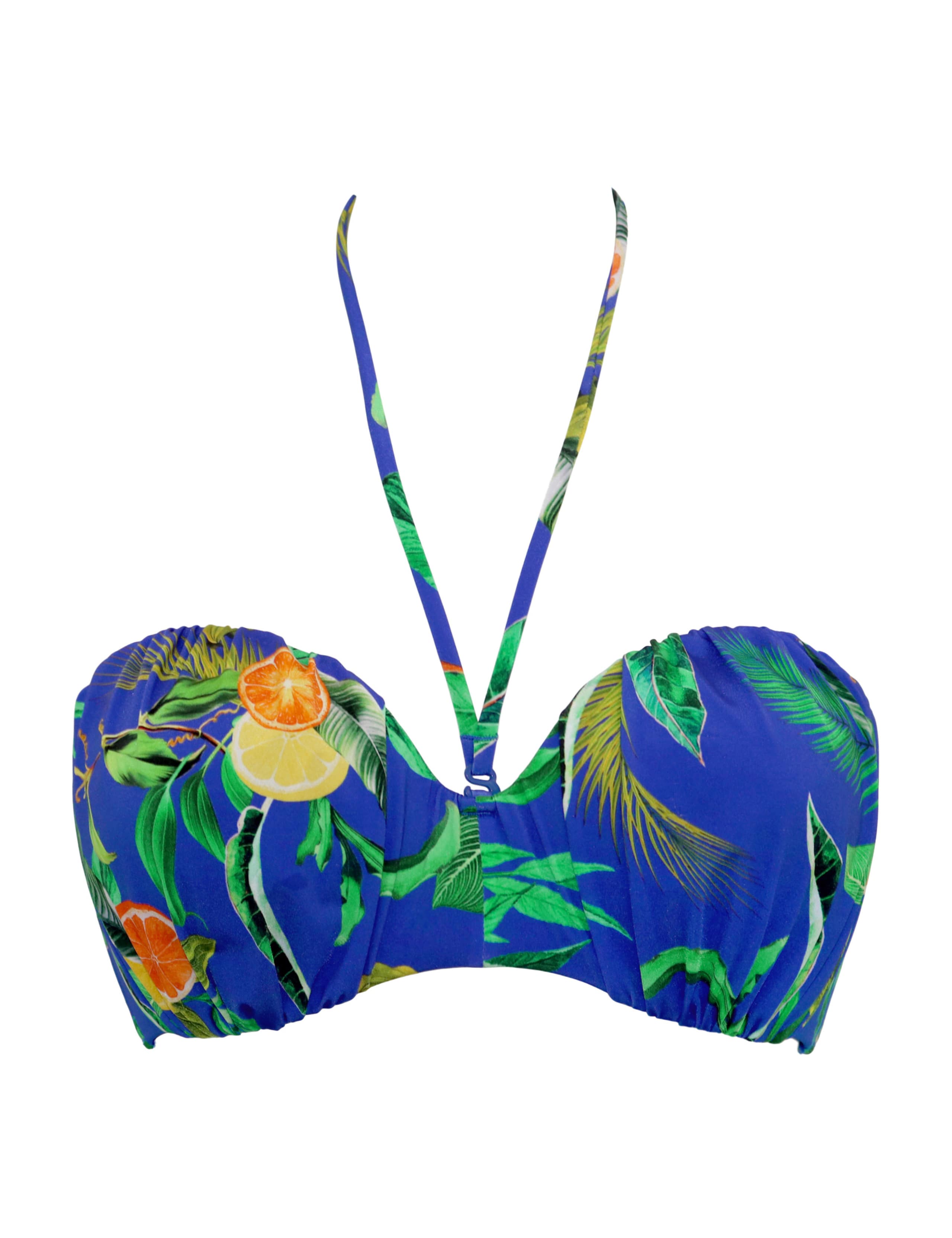 Santa Cruz Printed Wired Bandeau Bikini Top B-F 10 of 10