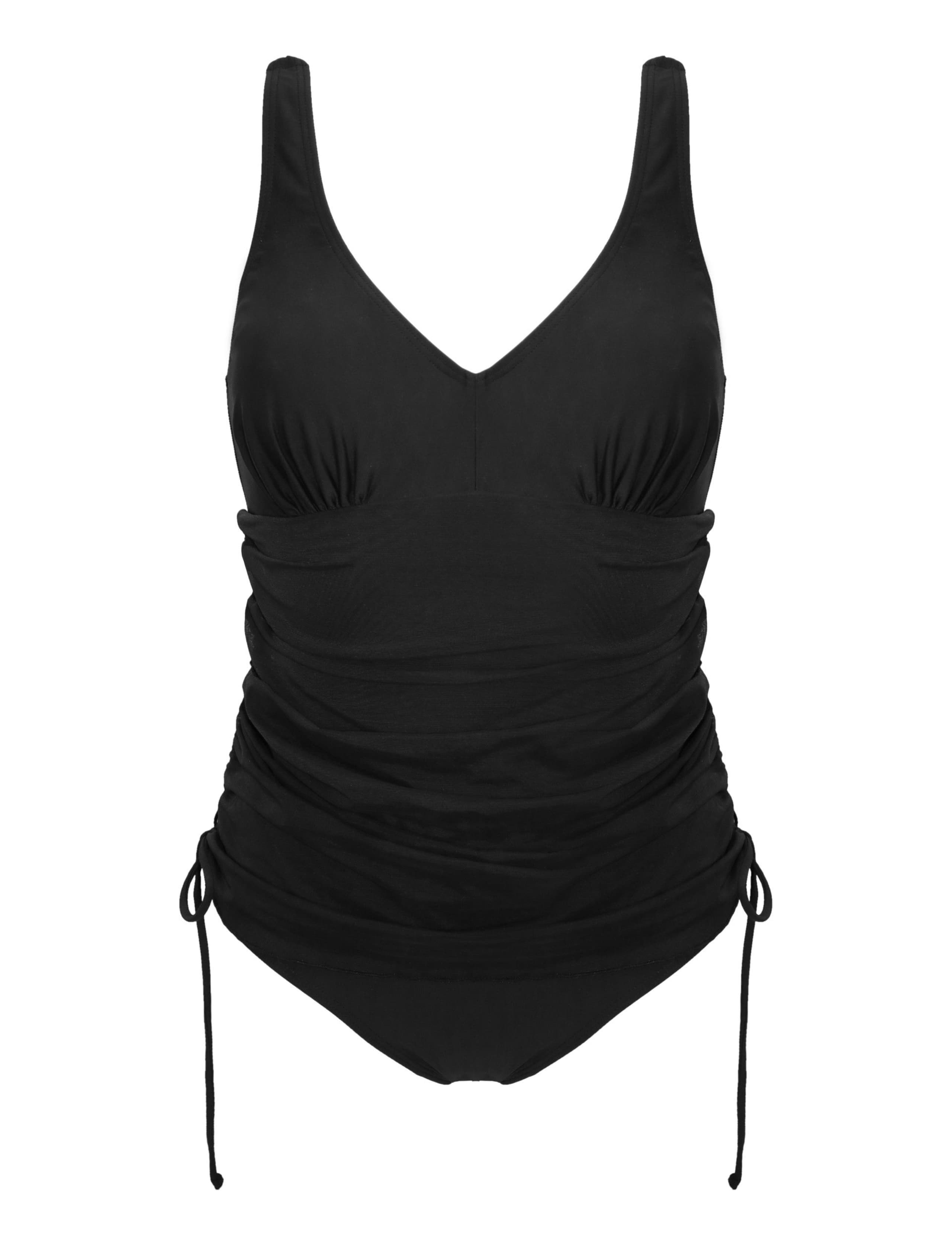 Skirted V-Neck Swimsuit 8 of 11