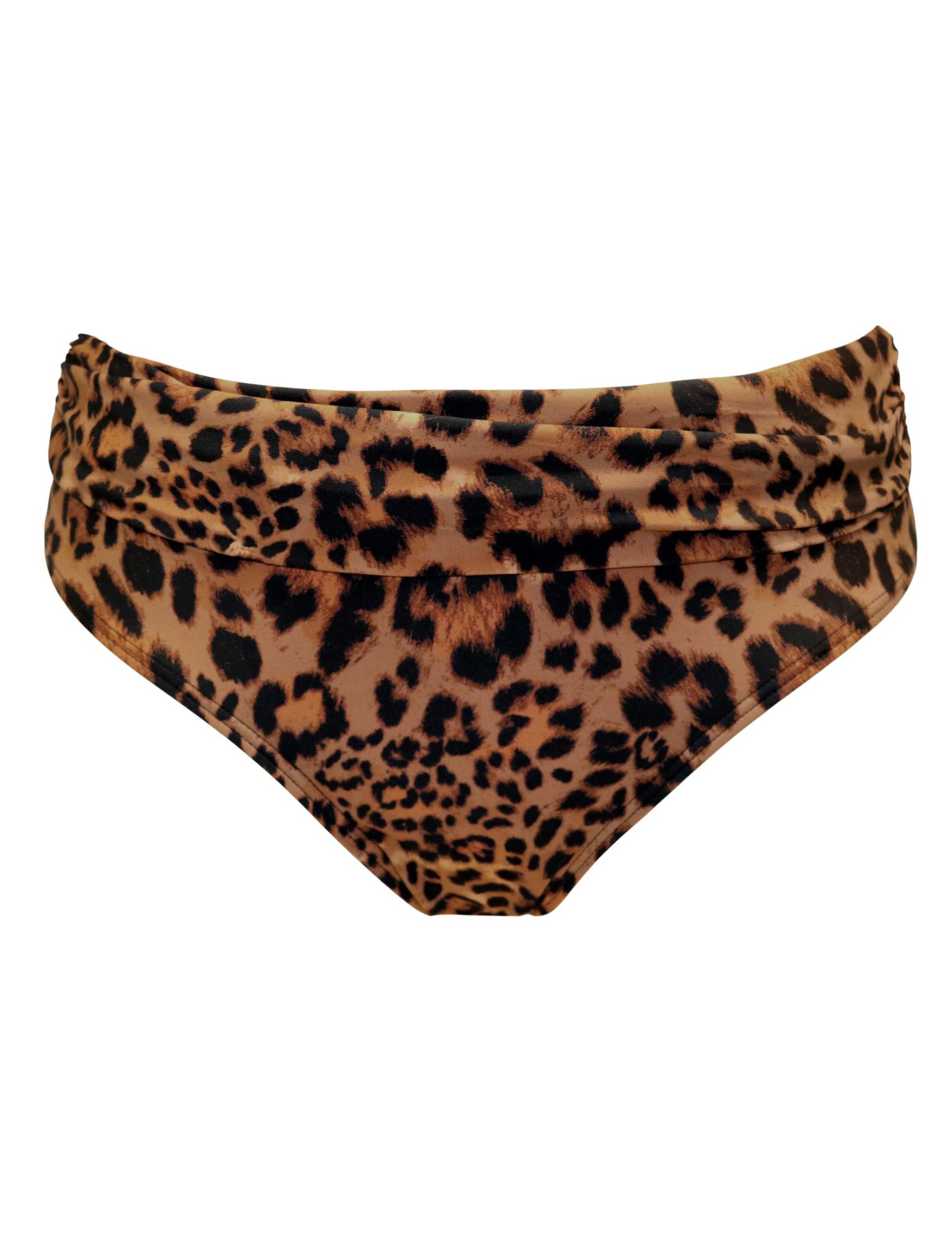 Free Spirit Printed Roll Top Bikini Bottoms 2 of 9