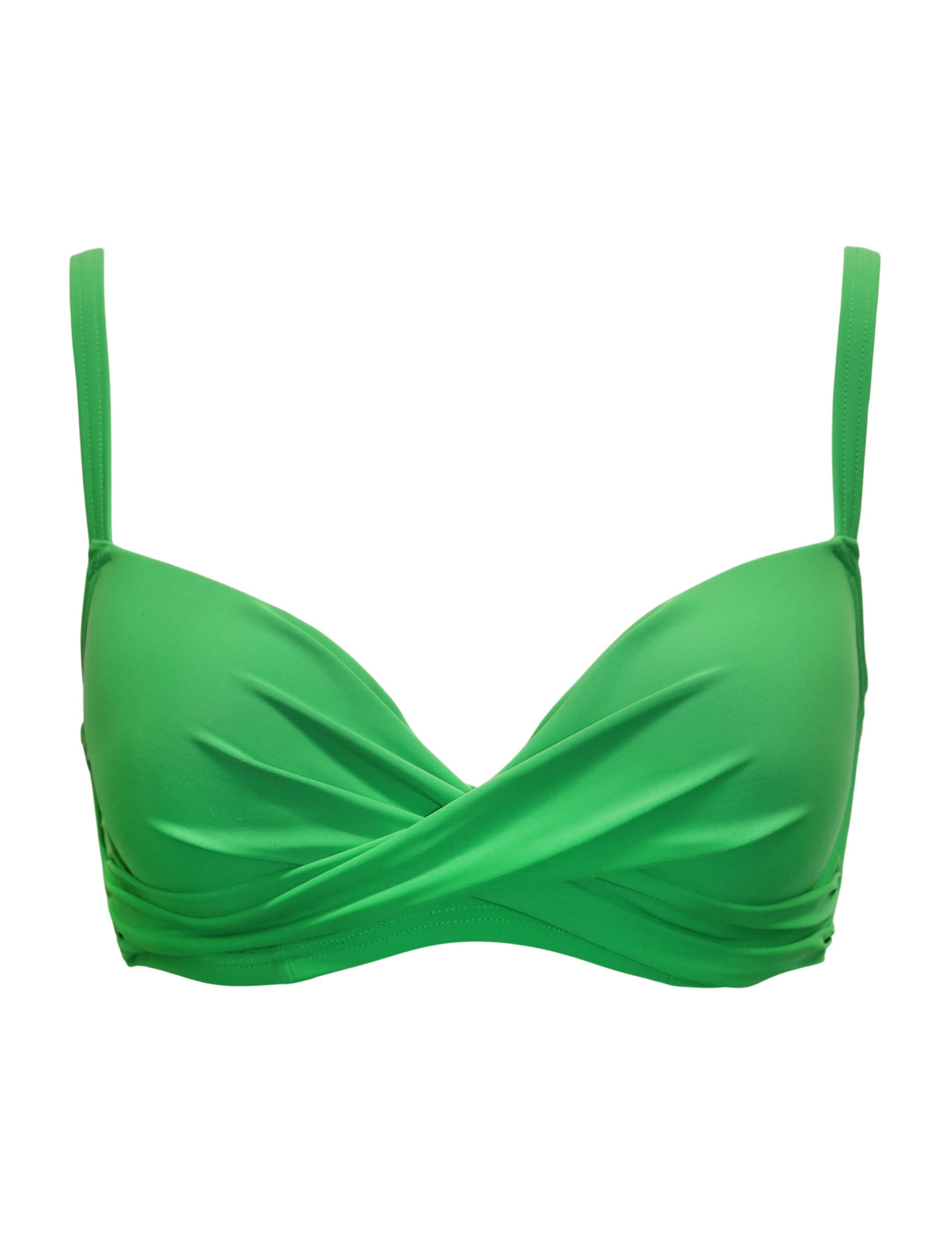 Free Spirit Wired Padded Plunge Bikini Top B-G 2 of 8