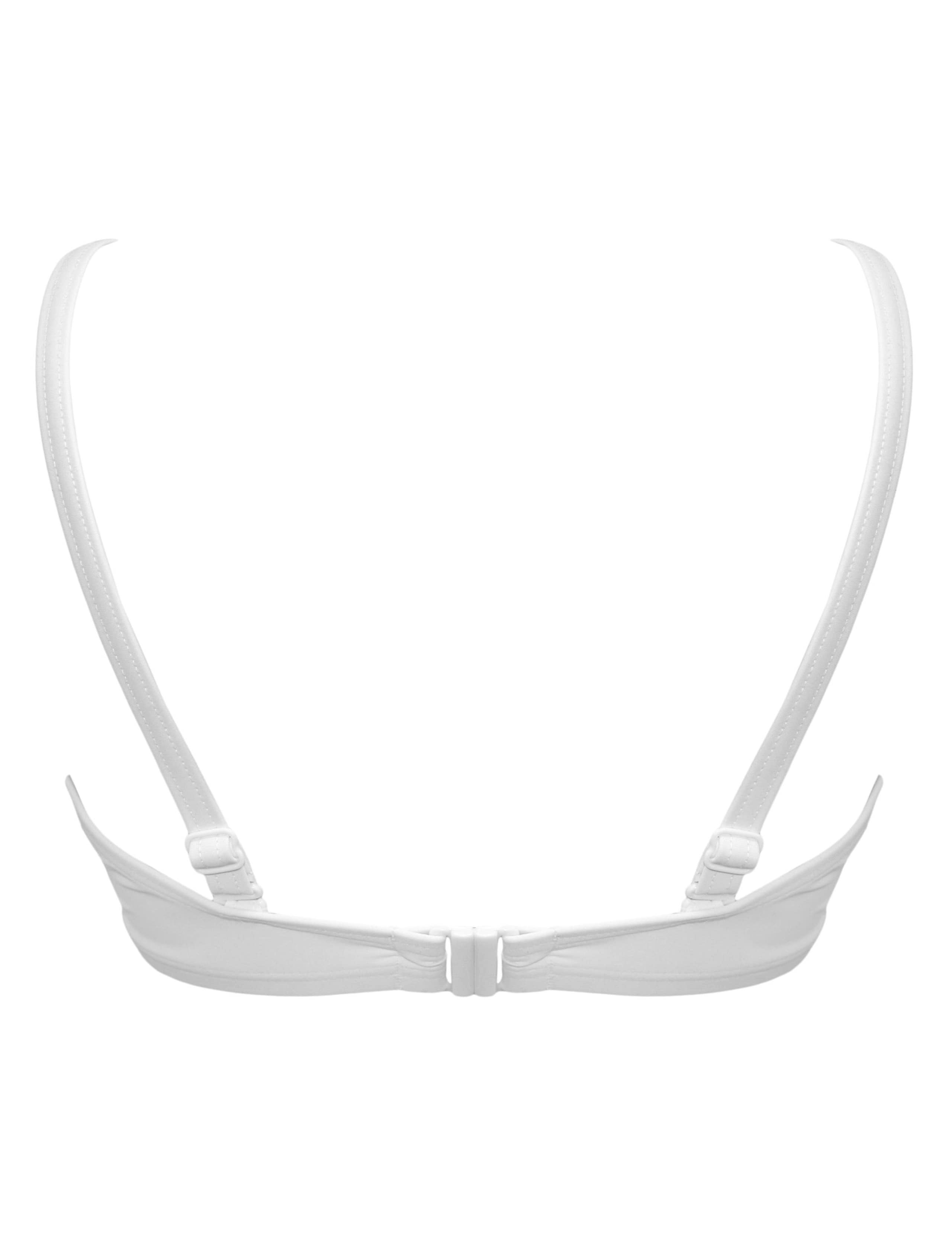 Free Spirit Wired Padded Plunge Bikini Top B-G 11 of 11