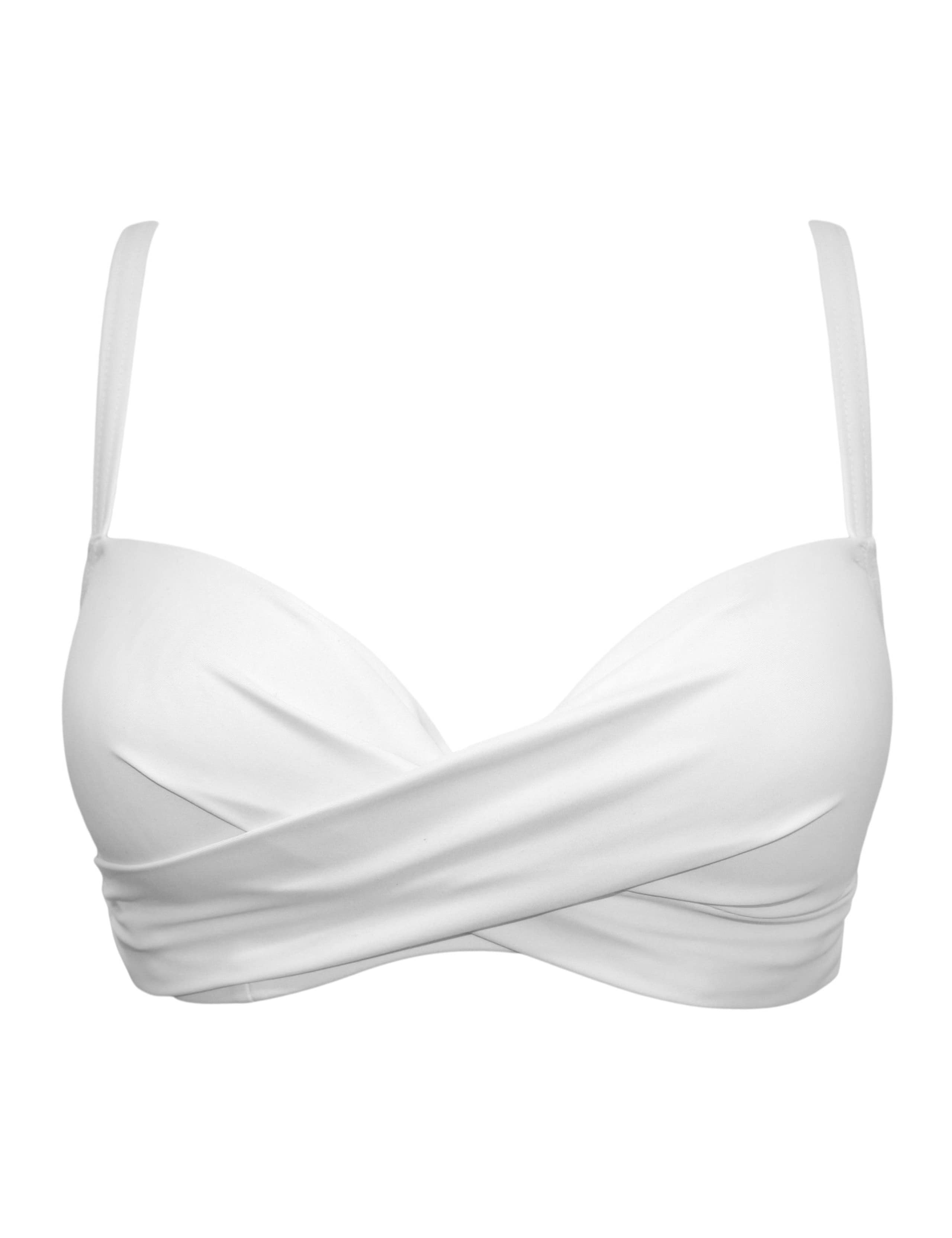 Free Spirit Wired Padded Plunge Bikini Top B-G 2 of 11