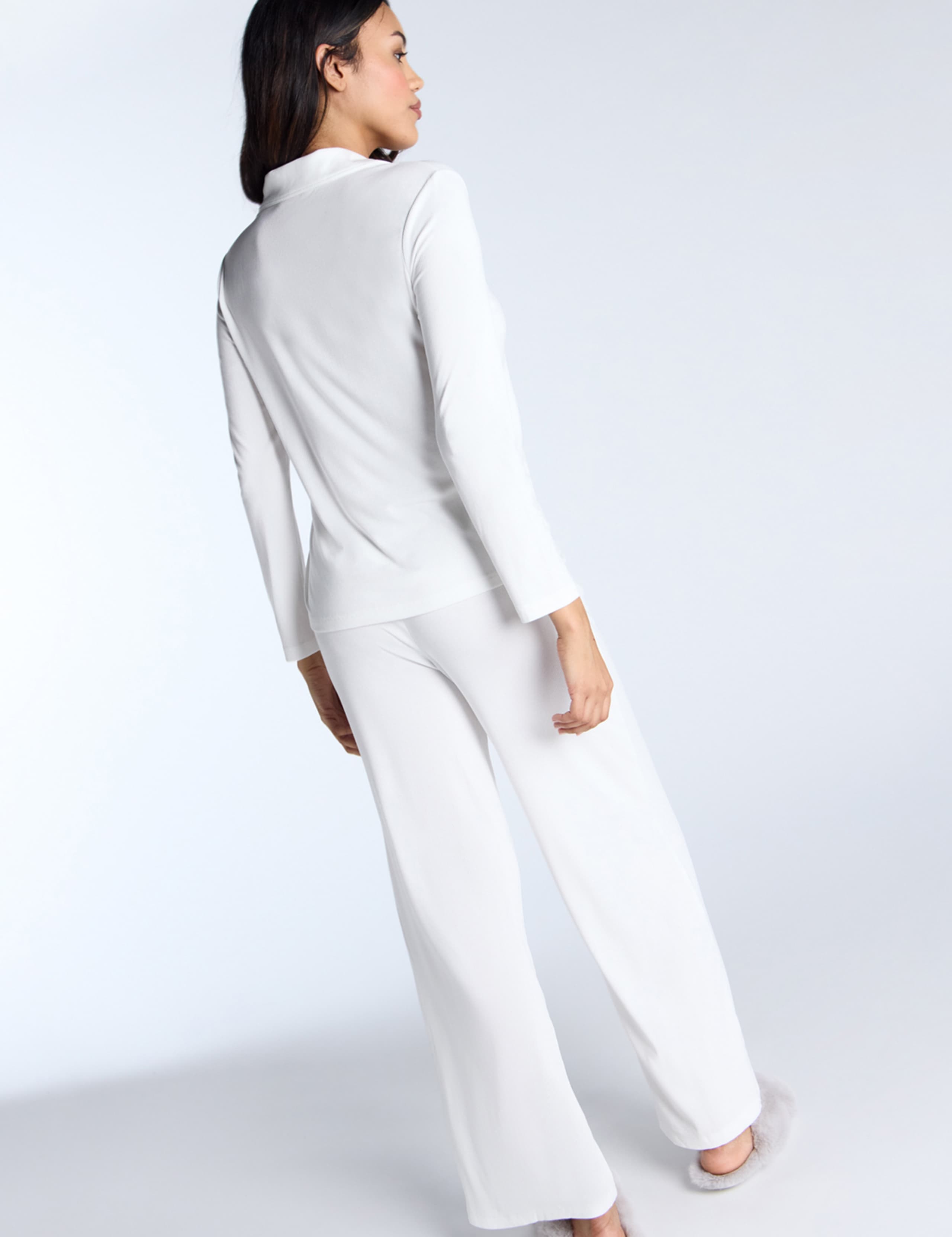 Modal Ribbed Pyjama Top 6 of 6