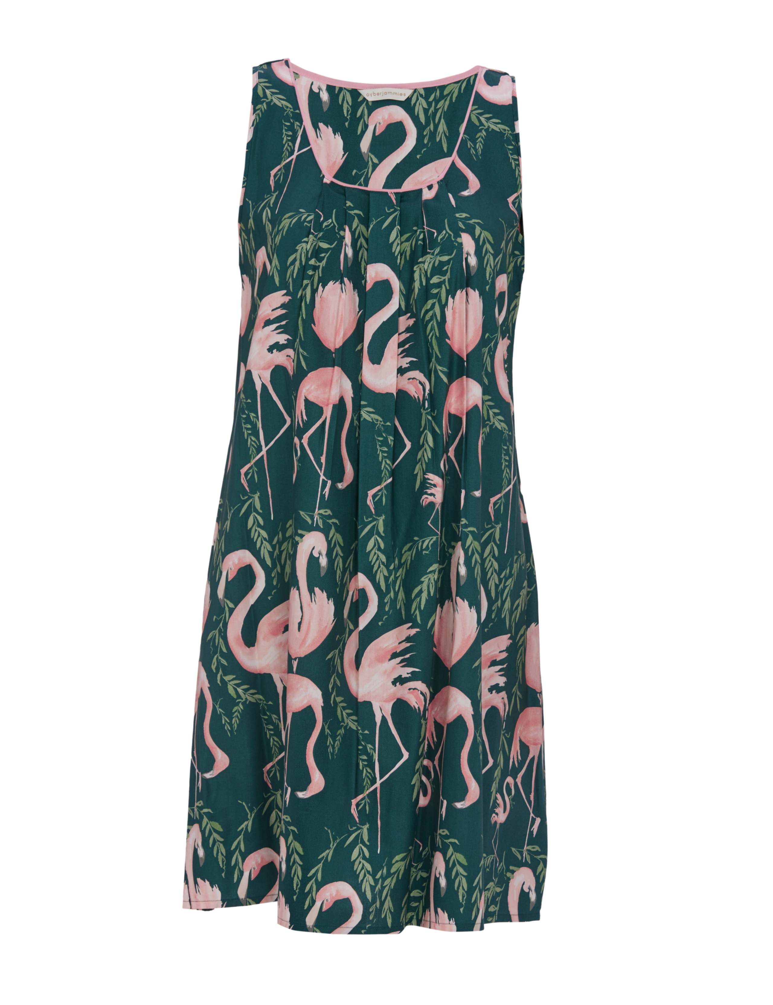 Cotton Modal Flamingo Chemise 2 of 4