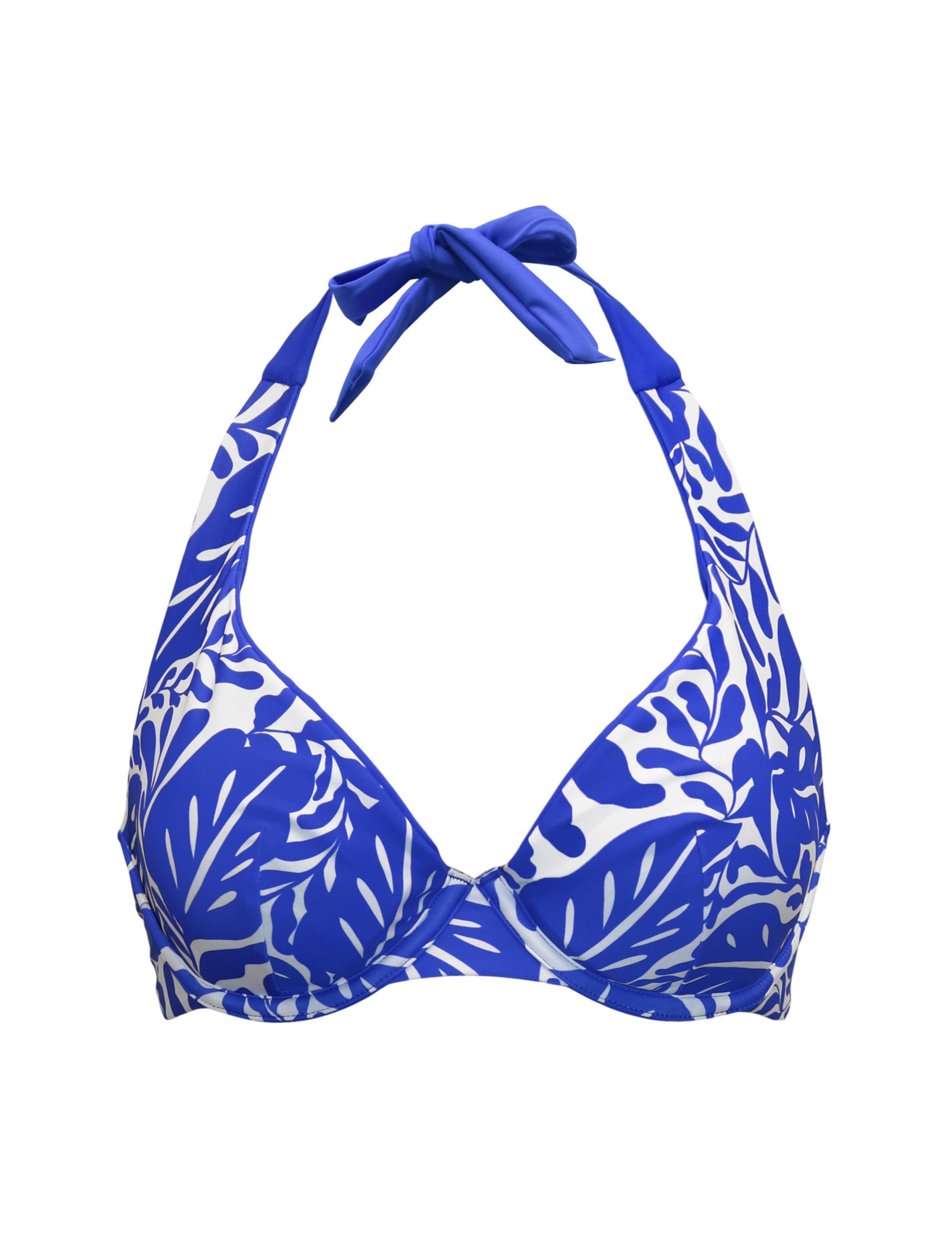 Laguna Beach Printed Wired Plunge Bikini Top C-G 2 of 11