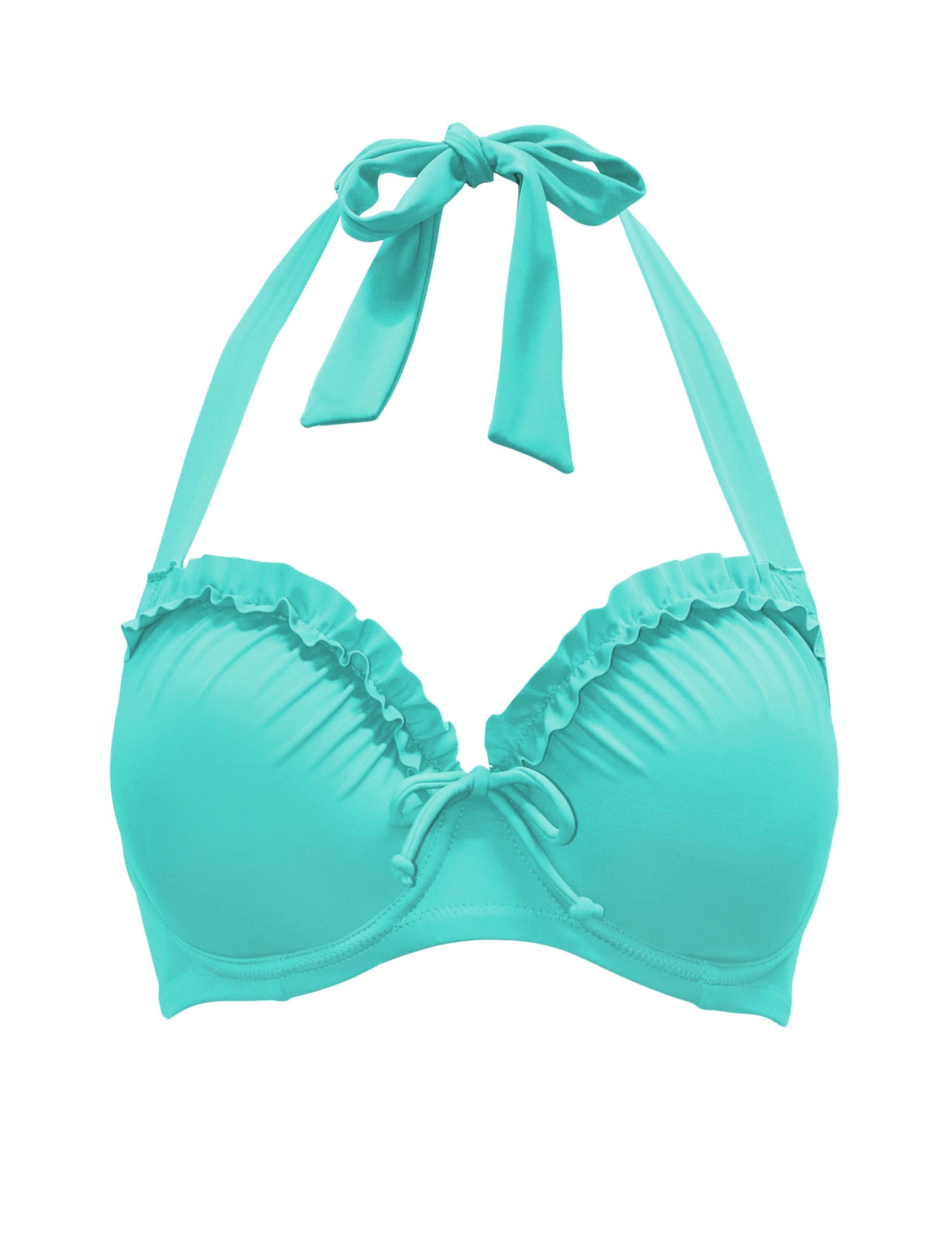 Ocean Breeze Wired Halterneck Bikini Top (C-G) 2 of 7