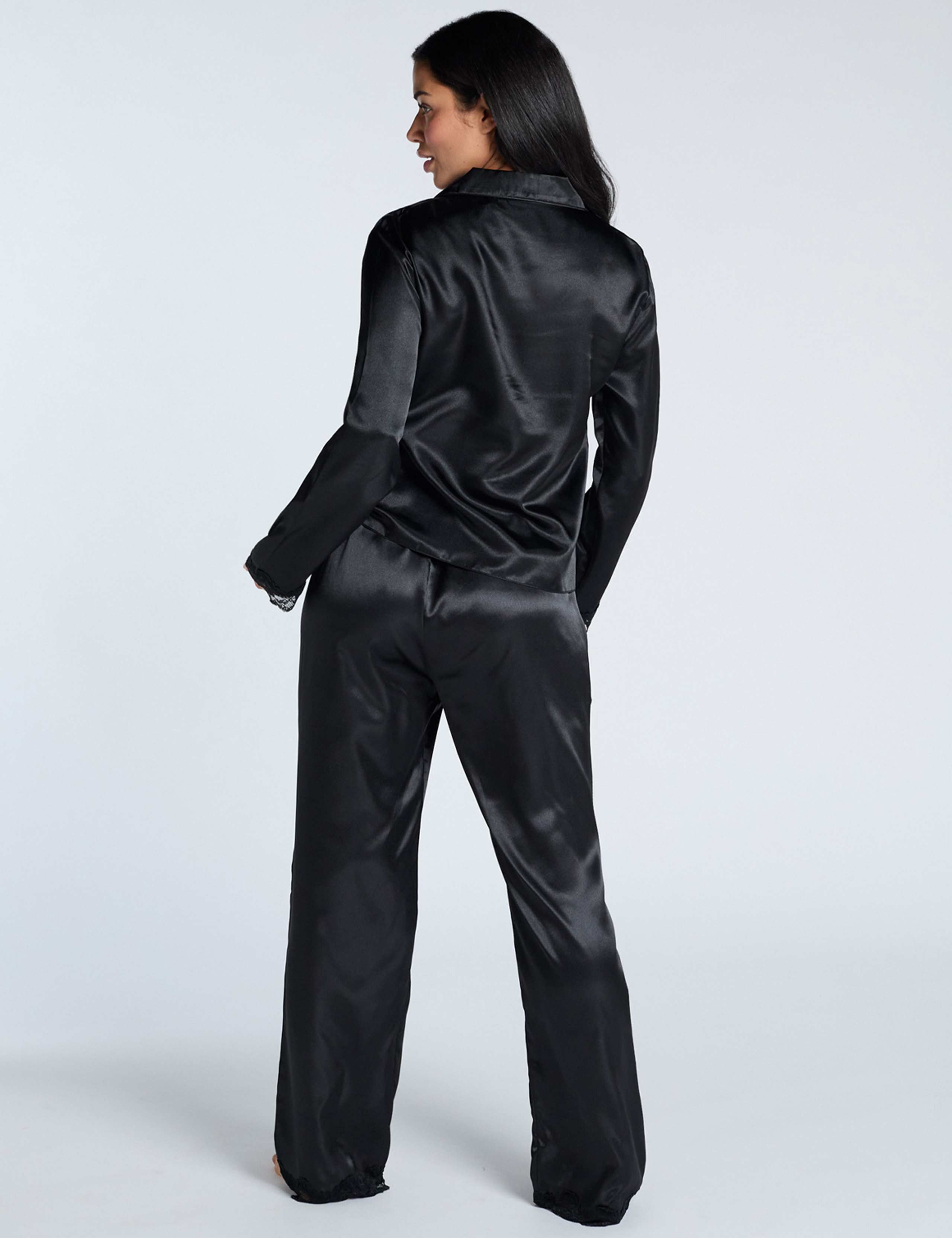 Amelia Satin Pyjama Set 2 of 5