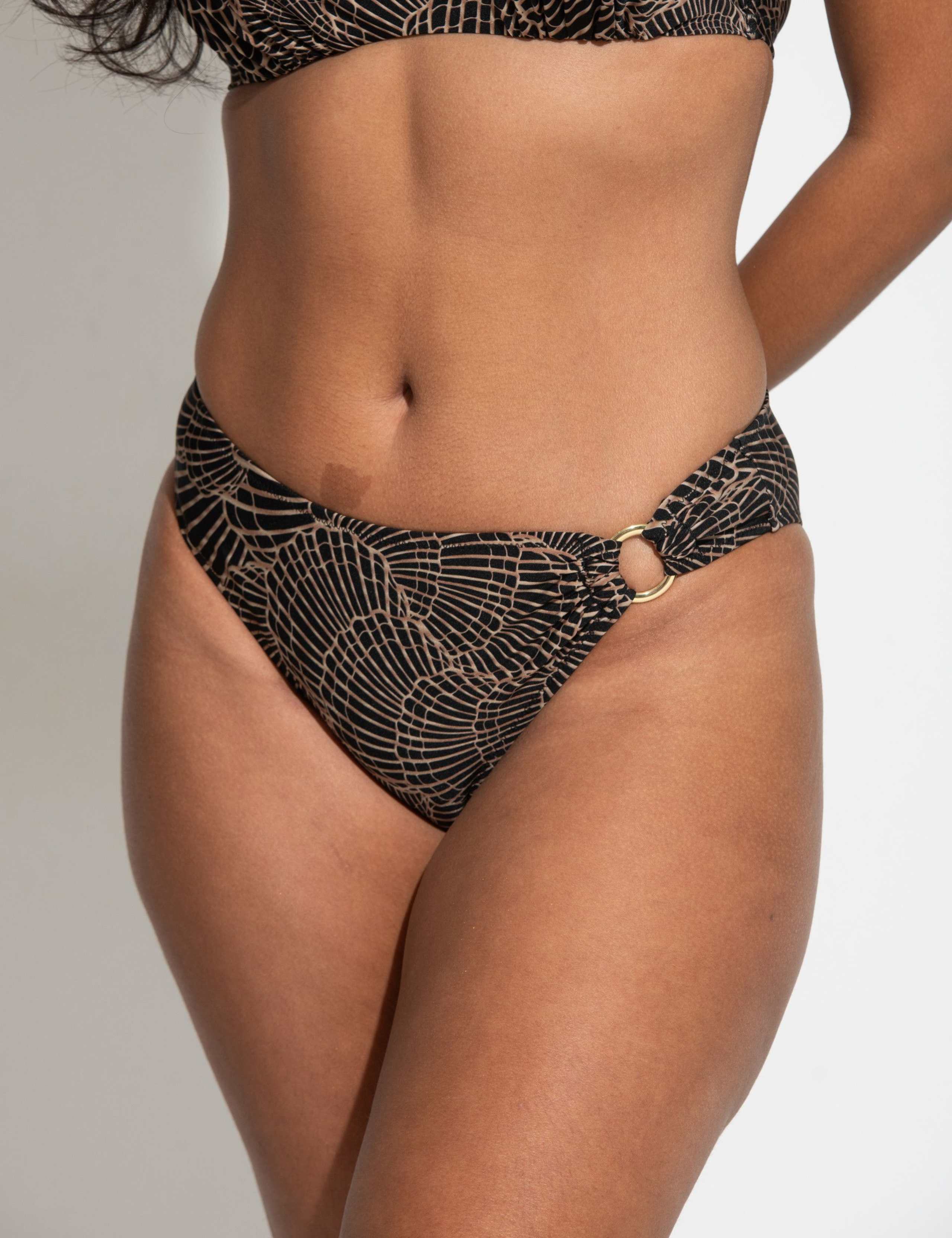 Samoa Printed Ring Detail Bikini Bottoms 5 of 7
