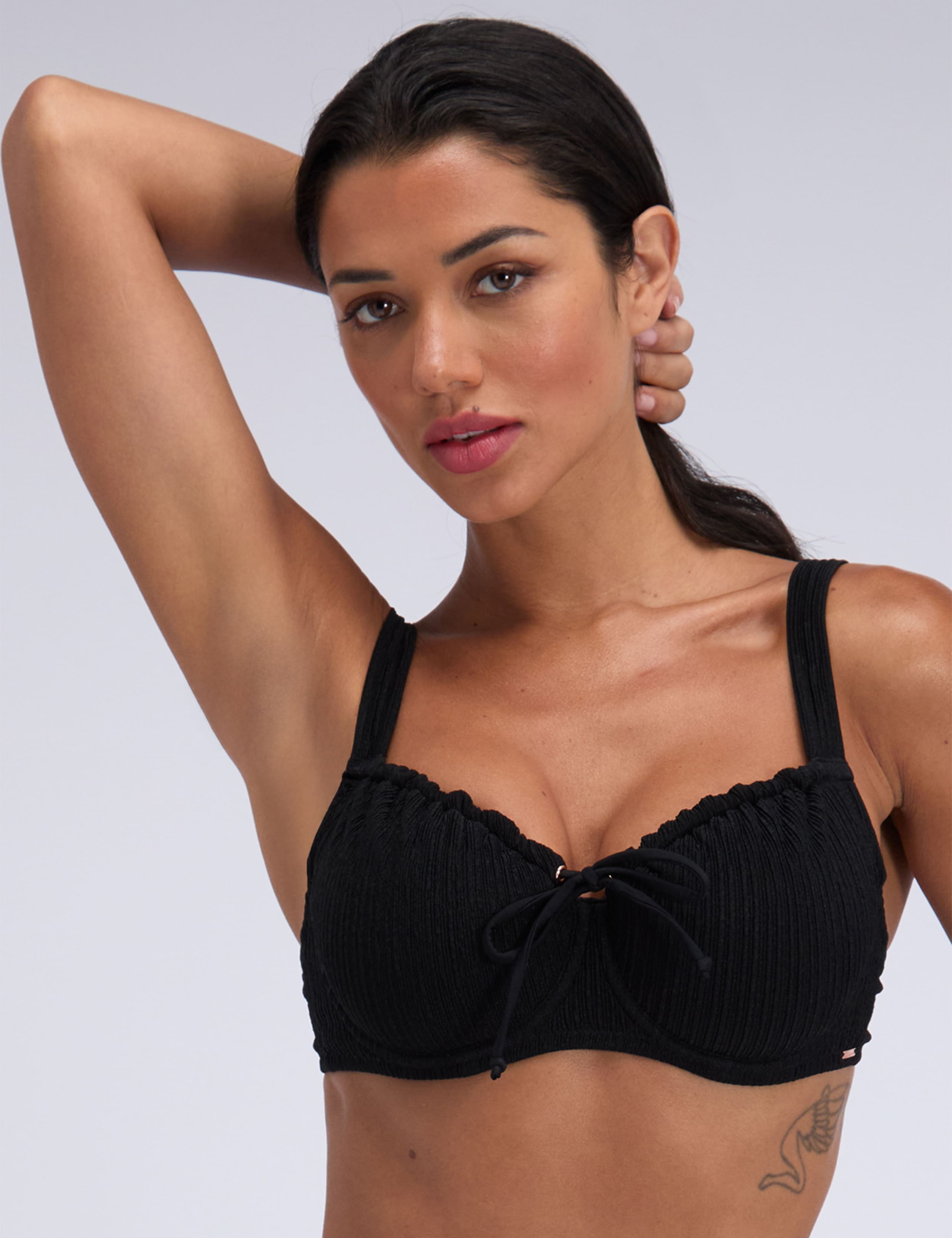 Amalfi Textured Wired Bikini Top (B-FF) 3 of 5