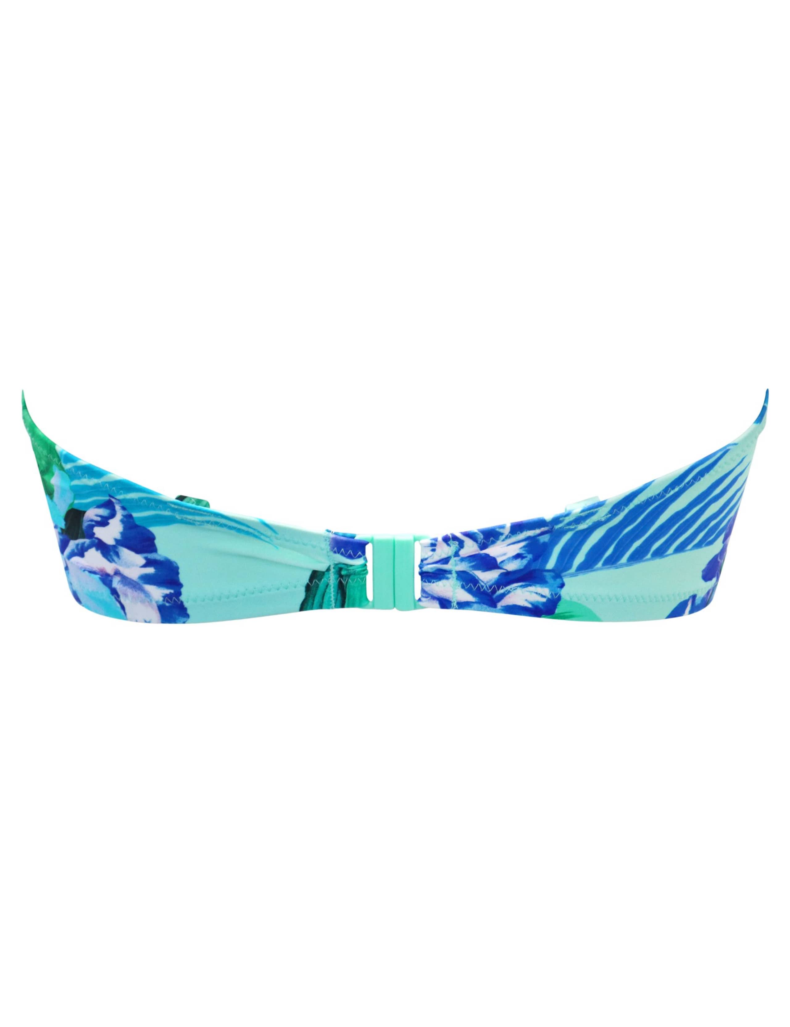 Free Spirit Floral Wired Bandeau Bikini Top (C-G) 7 of 9