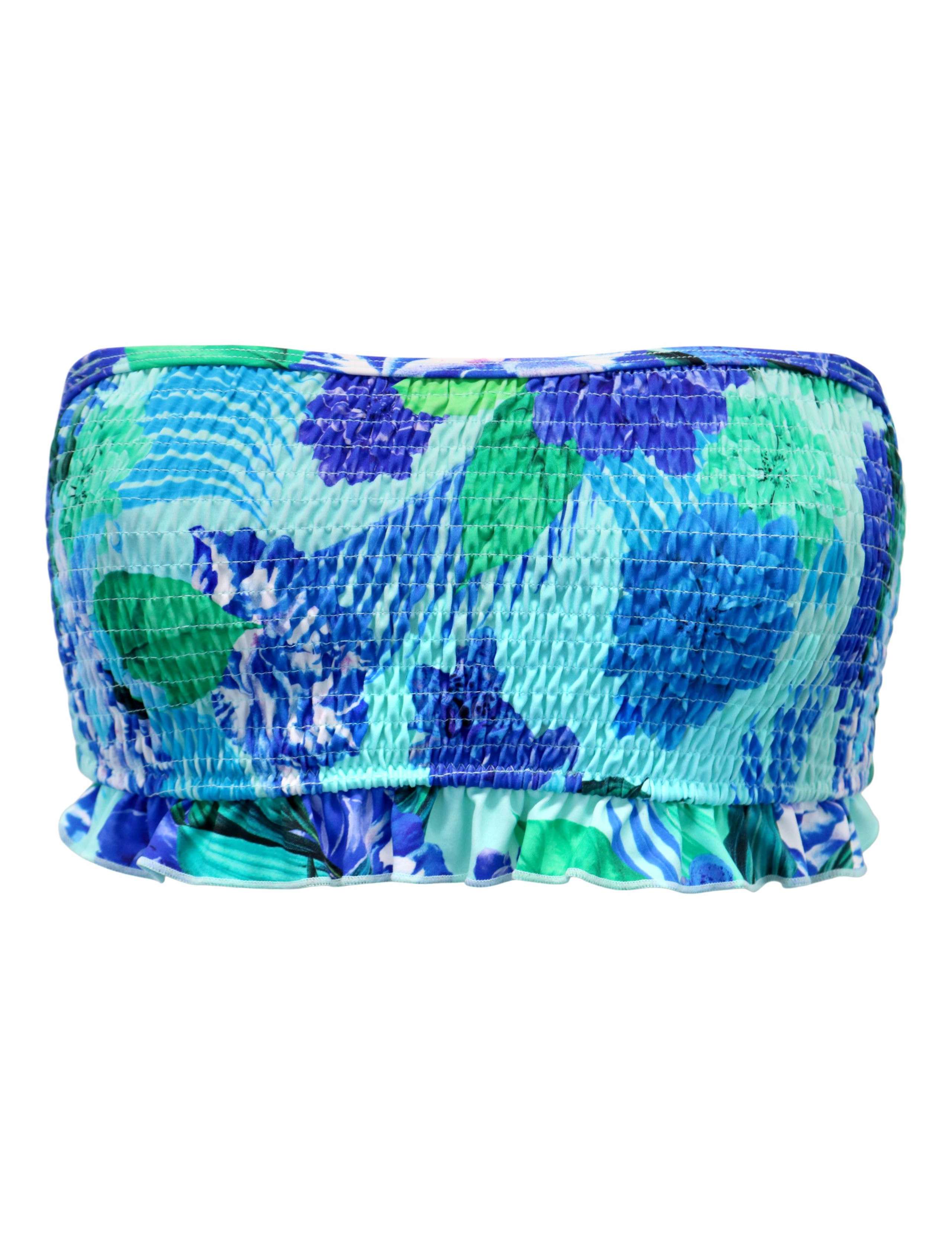 Free Spirit Floral Wired Bandeau Bikini Top (C-G) 8 of 9