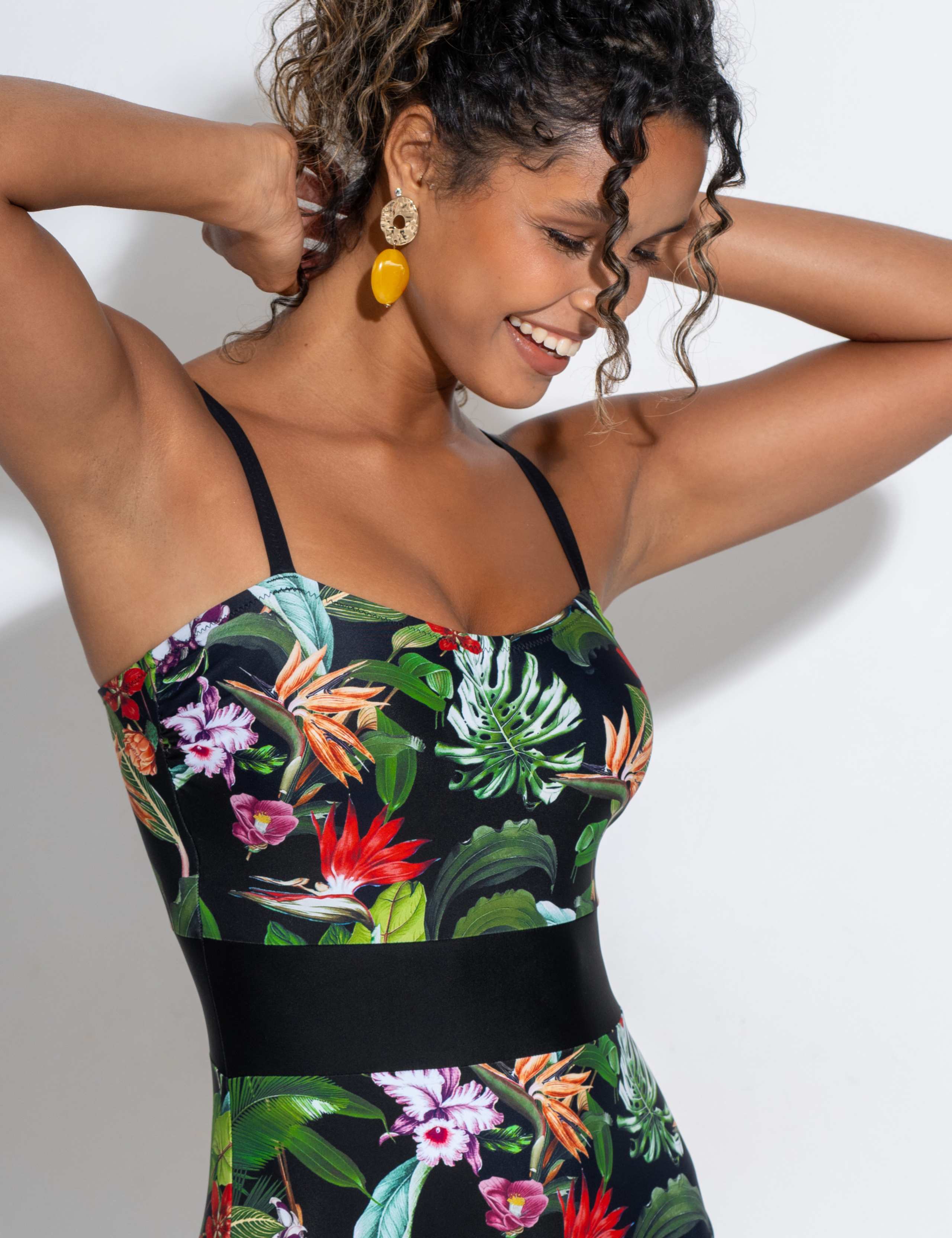 Palermo Tummy Control Floral Swimsuit 4 of 6