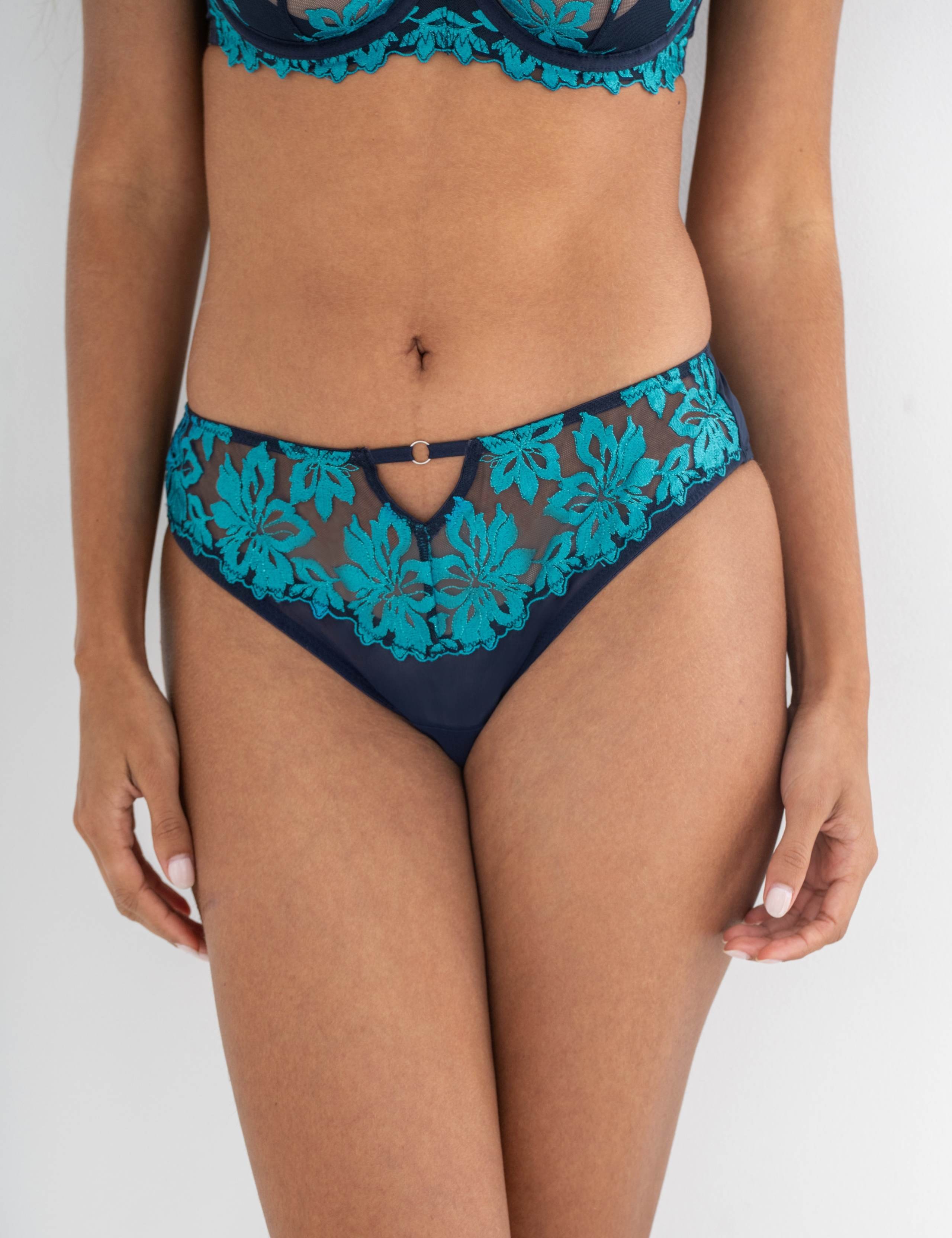 Roxie Mesh High Leg Knickers 5 of 7