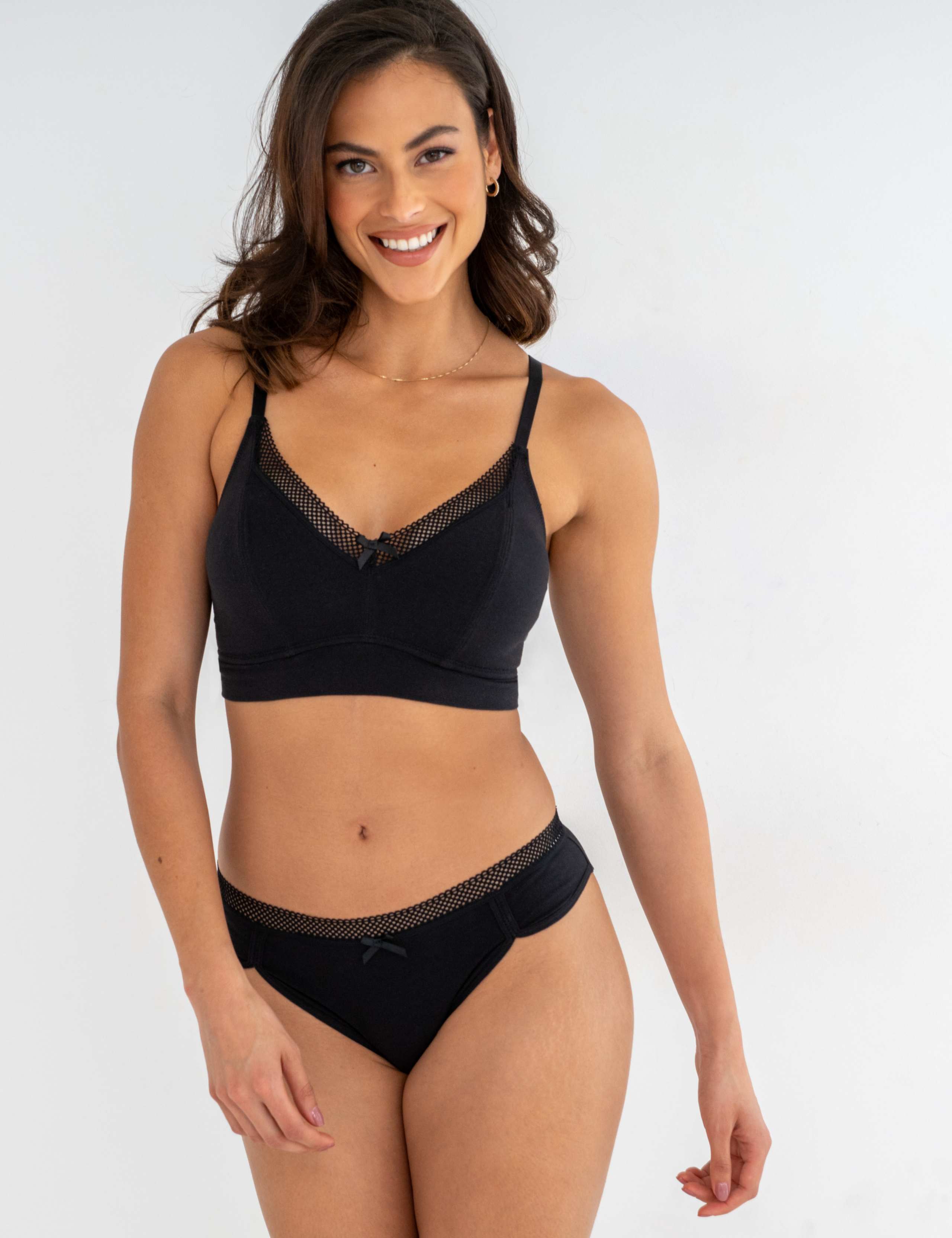 Love To Lounge Cotton Rich Non-Wired Bra 3 of 6