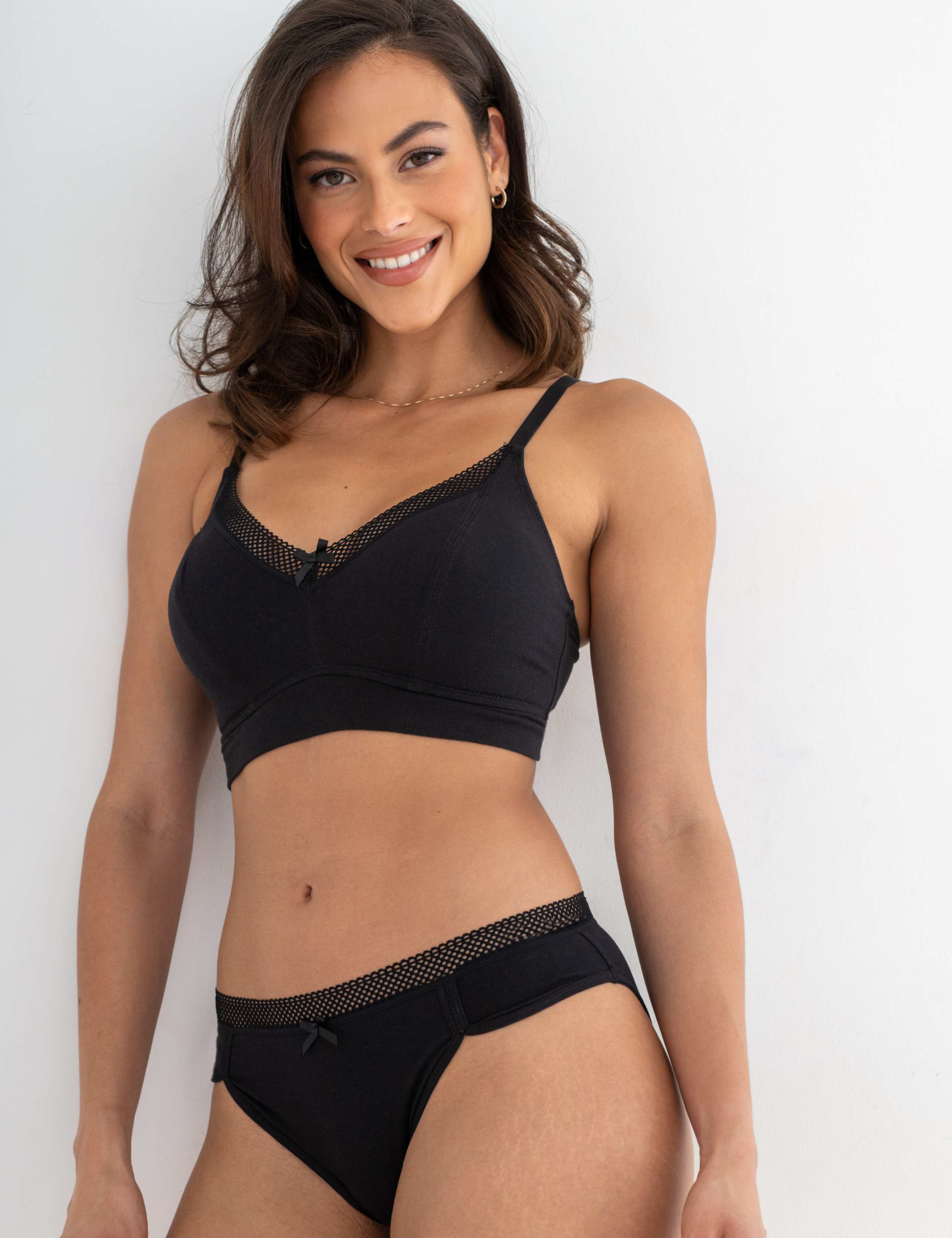 Love To Lounge Cotton Rich Non-Wired Bra 4 of 6