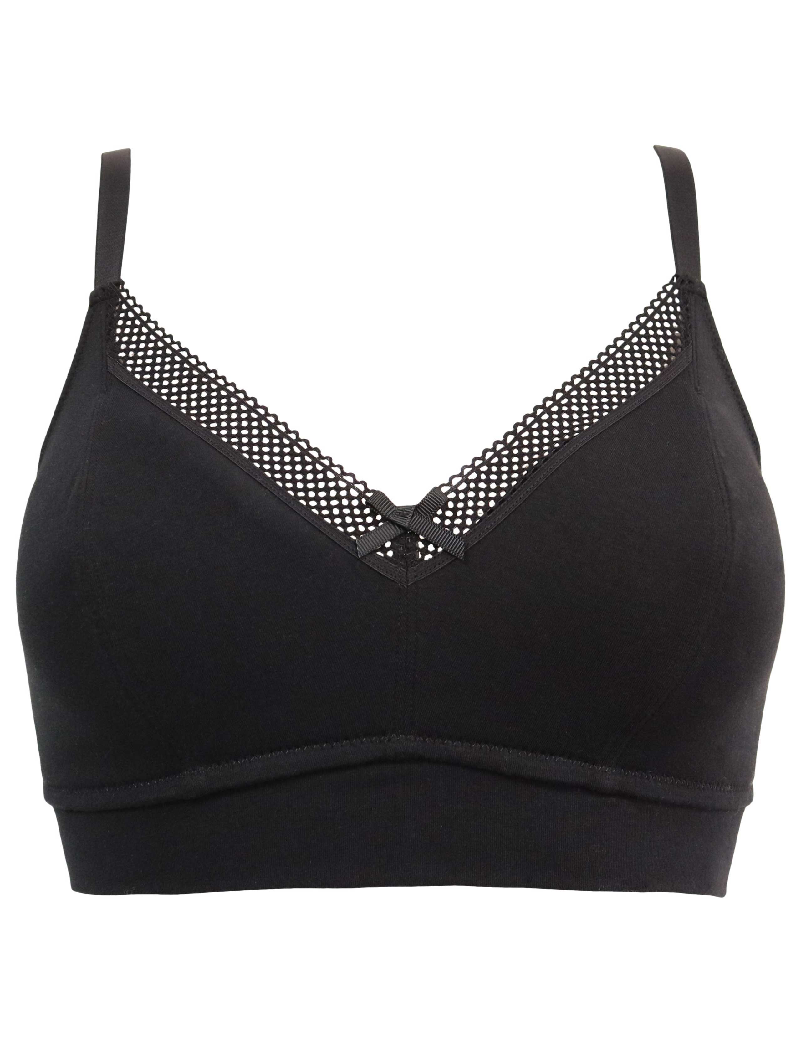 Love To Lounge Cotton Rich Non-Wired Bra 2 of 6