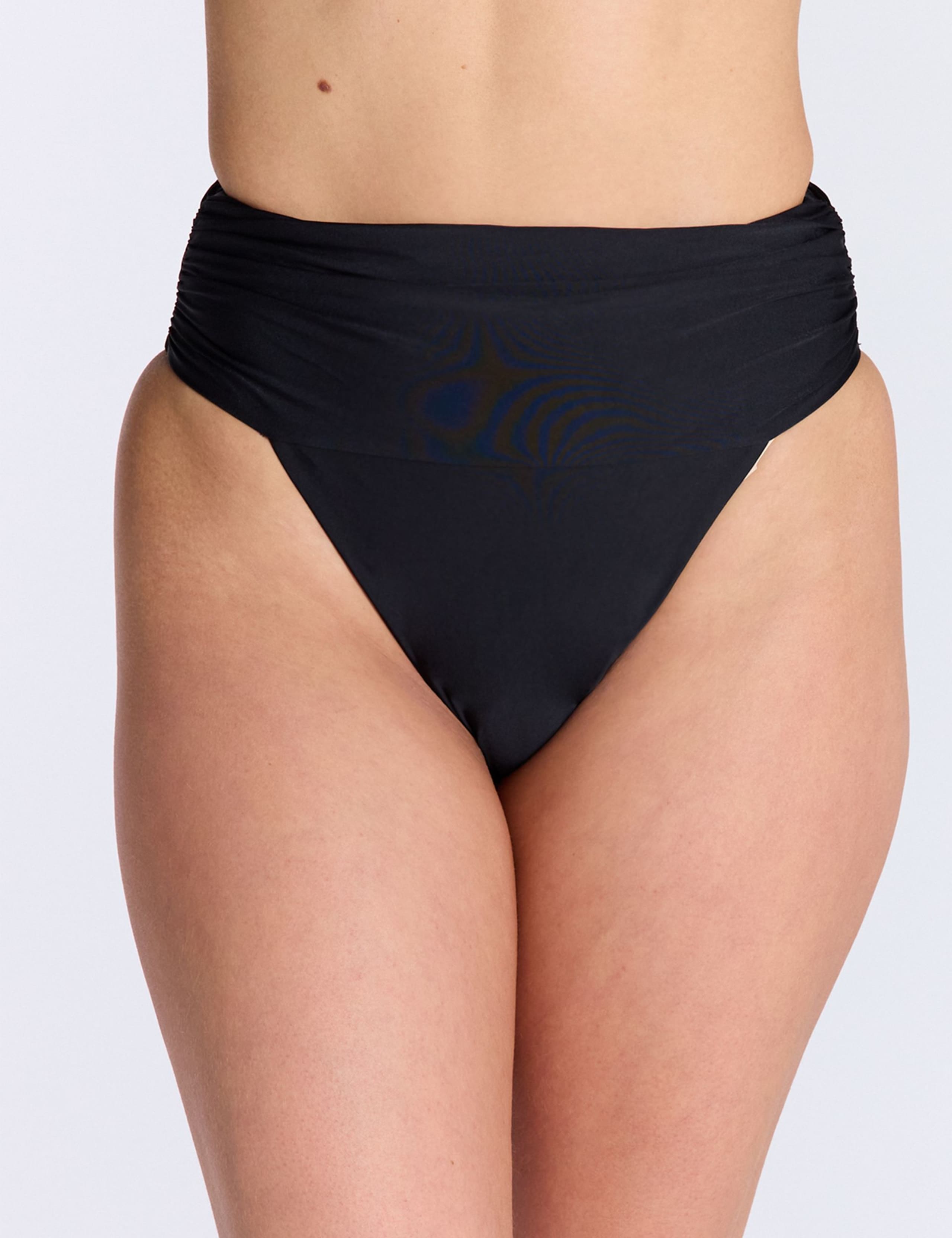 Ferrara High Waisted High Leg Bikini Bottoms 5 of 5