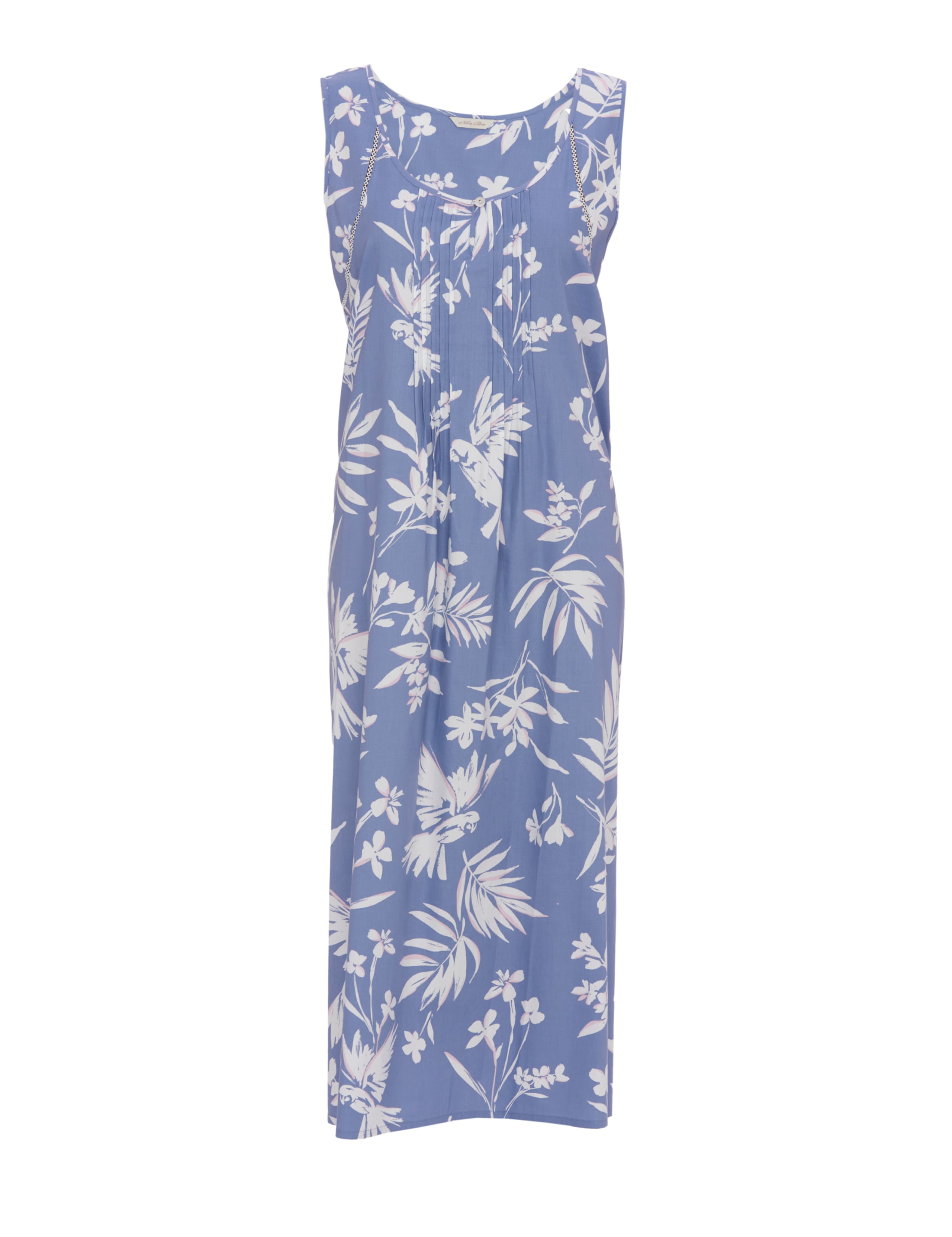 Cotton Modal Bird Print Nightdress 2 of 4