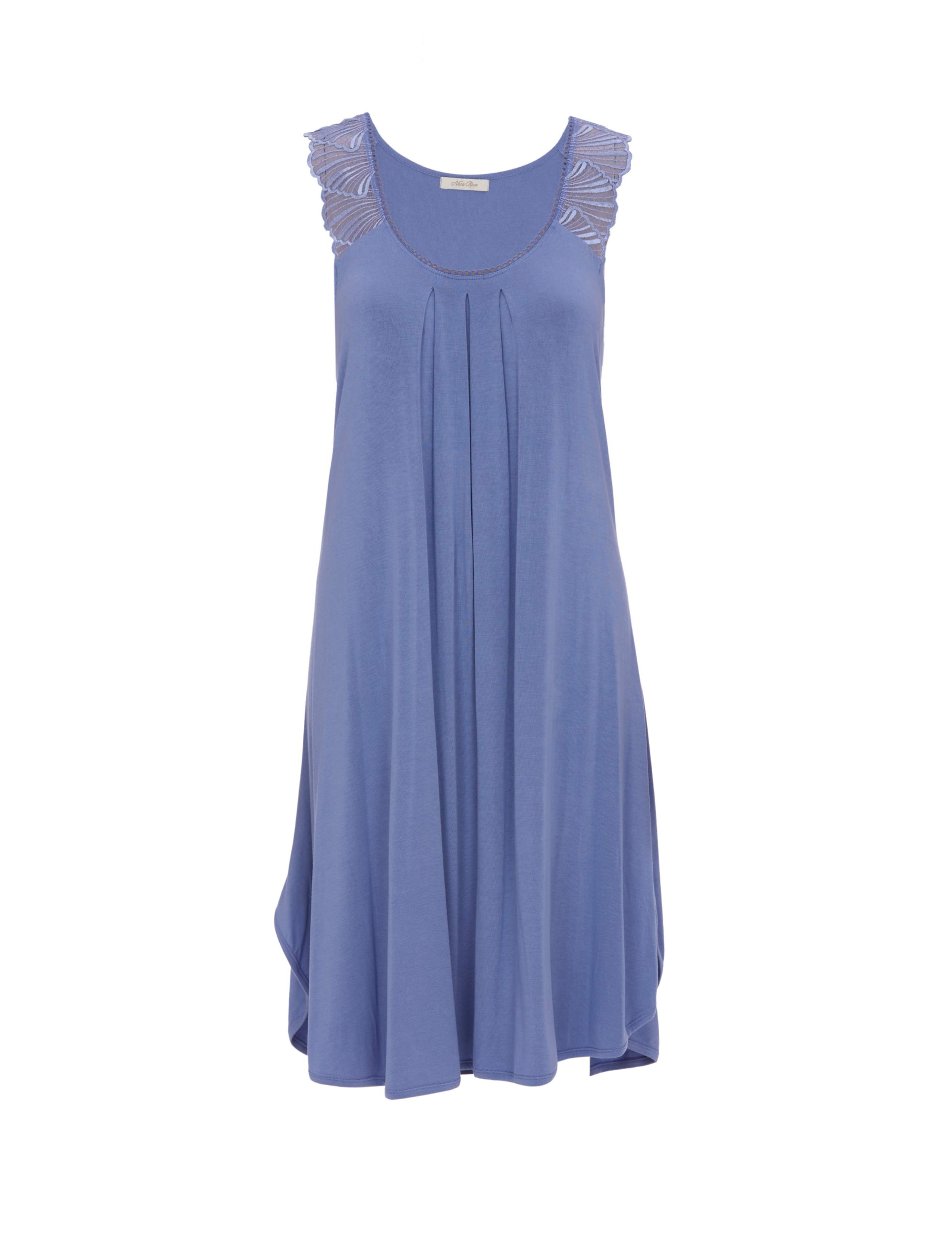 Modal Rich Jersey Lace Detail Nightdress 2 of 3